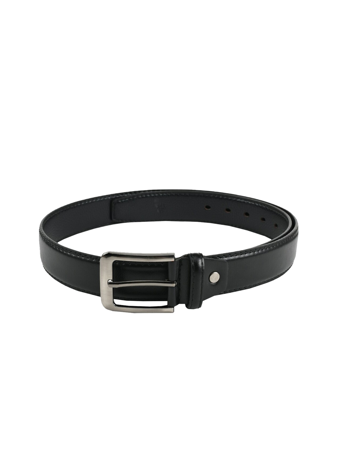 

WINSOME DEAL Men Black Solid Belt