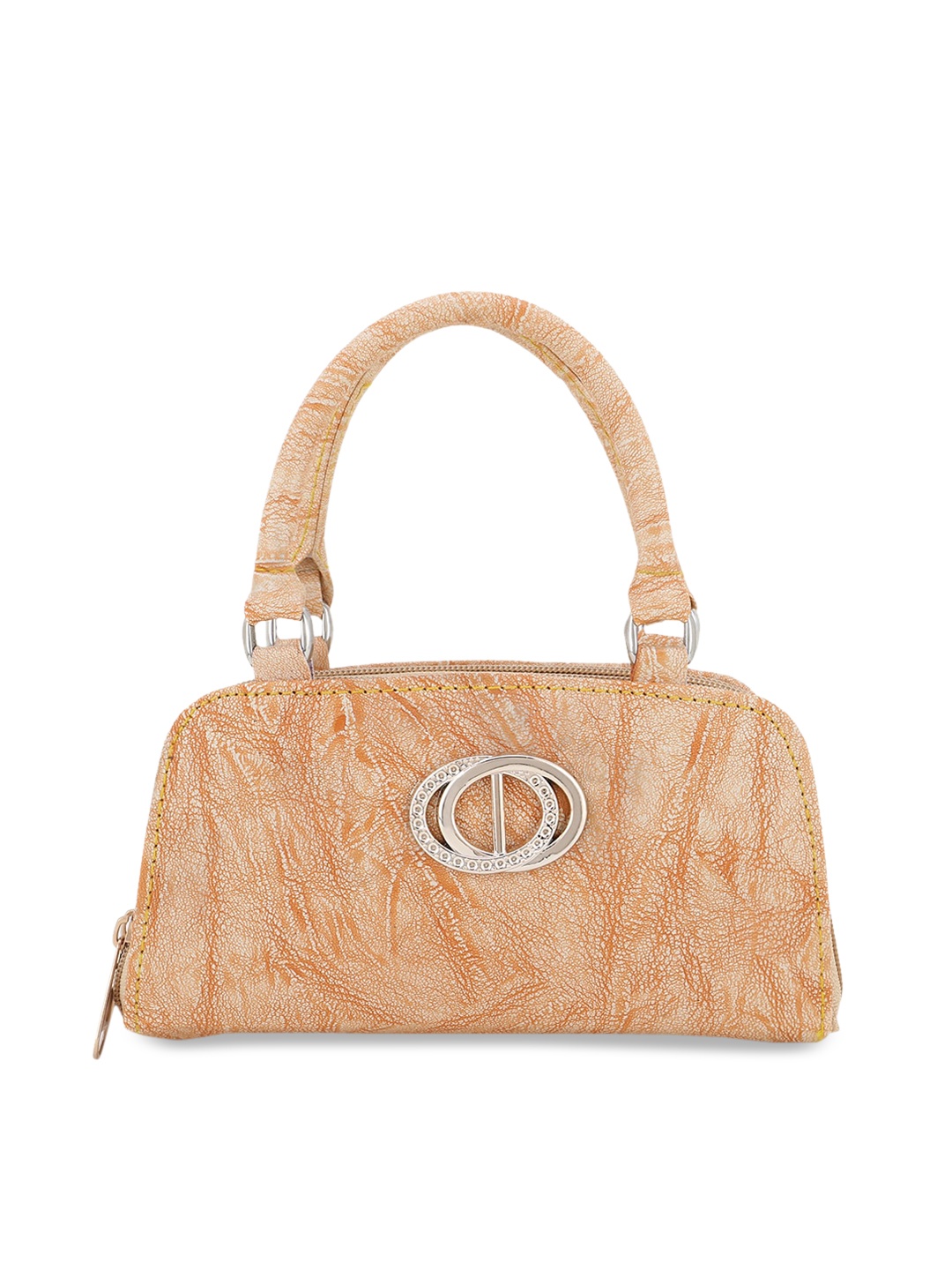 

Element Cart Beige Textured Purse Clutches