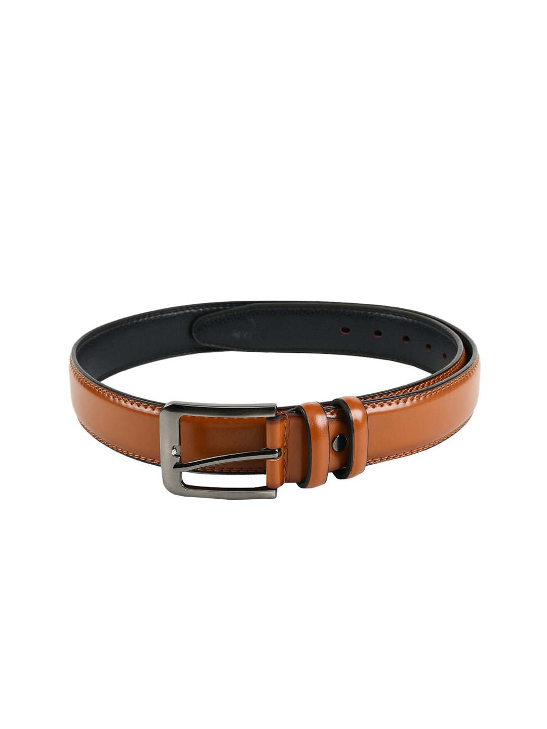 

WINSOME DEAL Men Tan Brown Solid Belt
