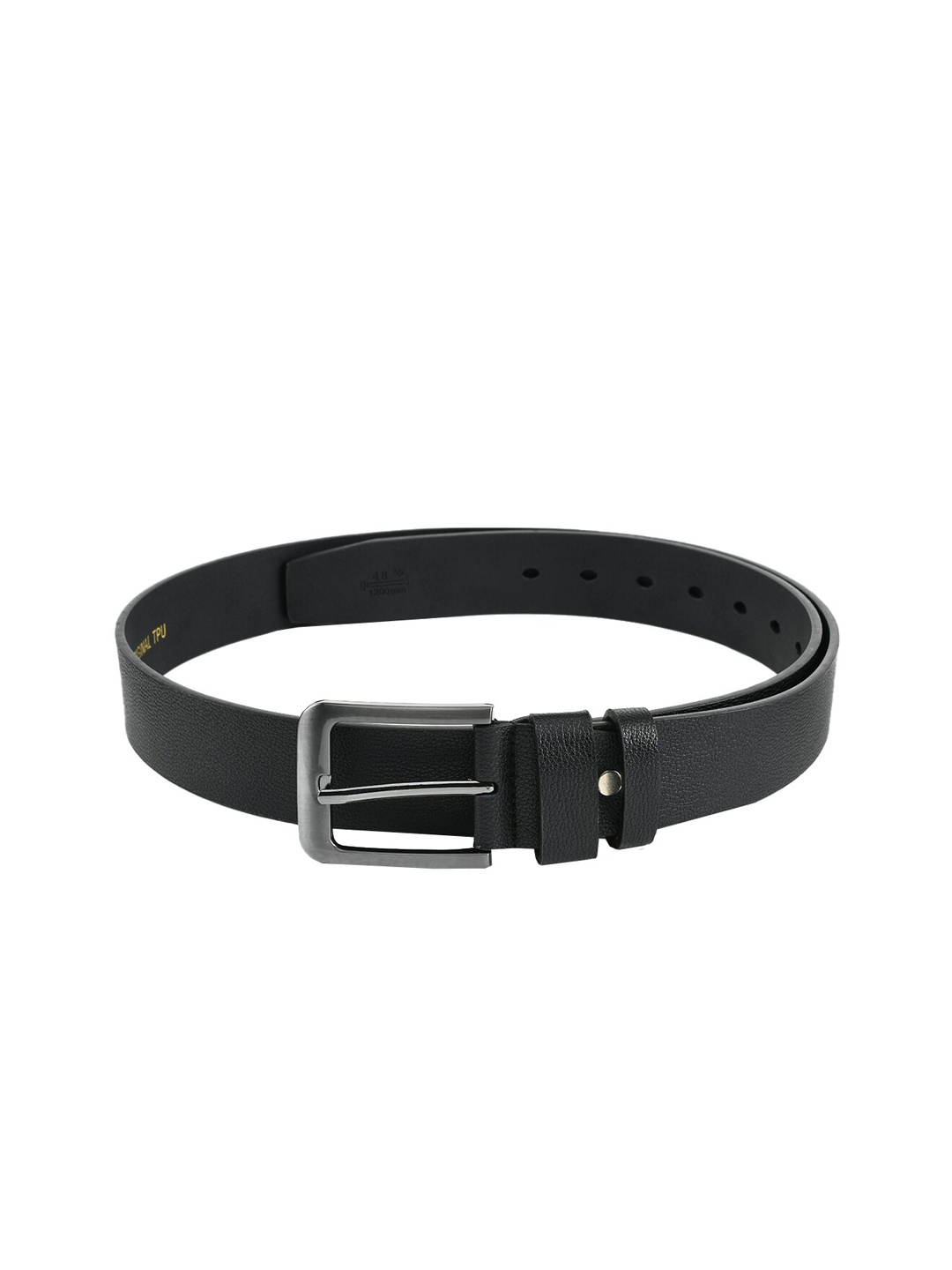 

WINSOME DEAL Men Black Solid Belt