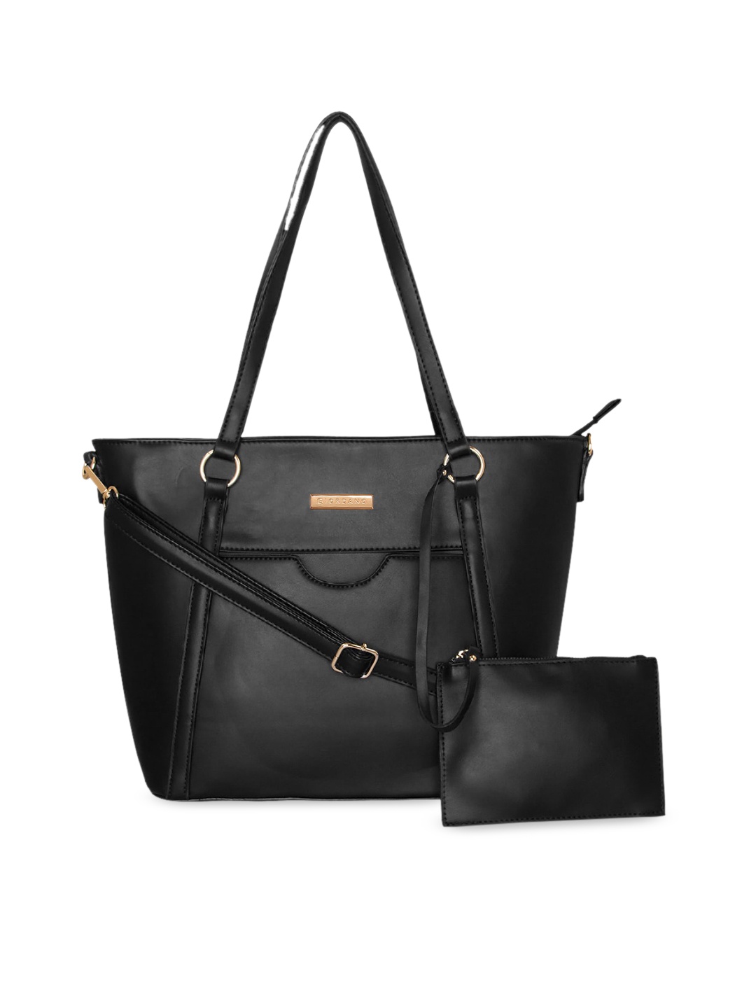

GIORDANO Black Solid Shoulder Bag