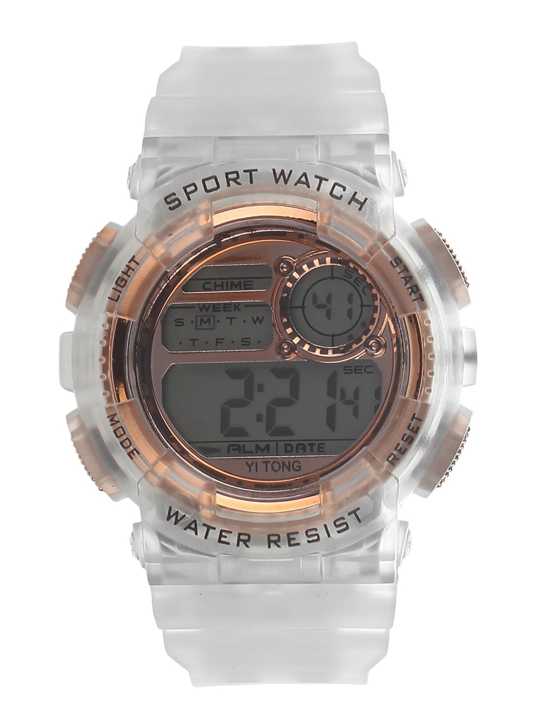 

Fantasy World Unisex Kids Copper-Toned Digital Watch FW-Sport Digital-D-CP
