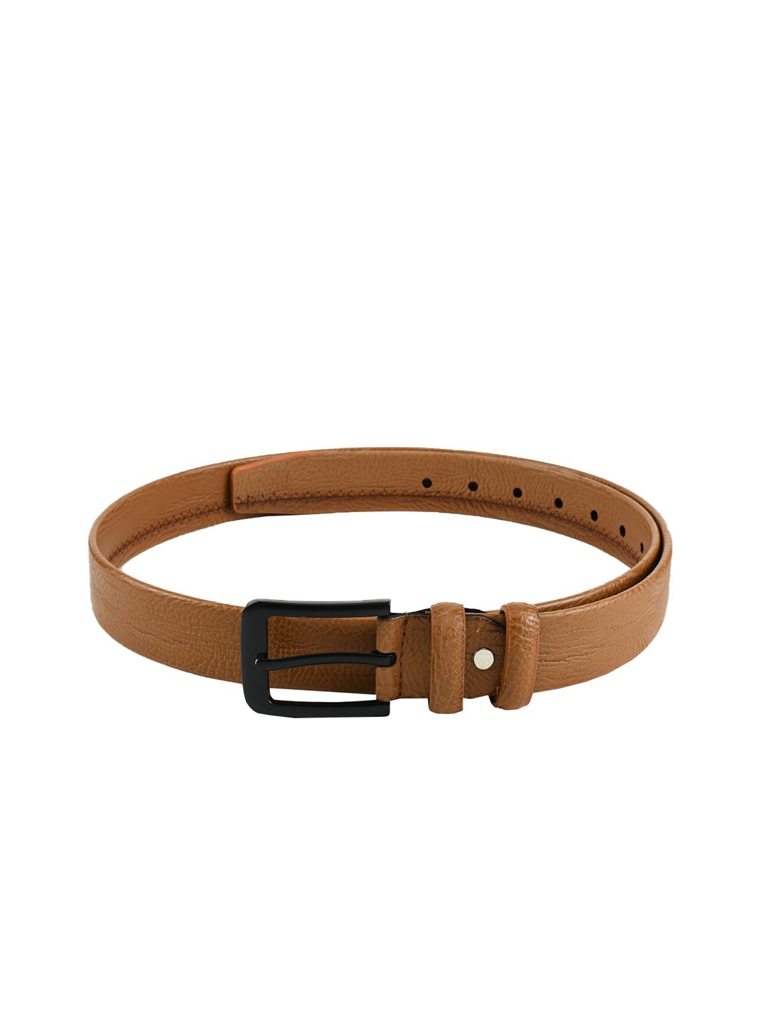

WINSOME DEAL Men Tan Brown Solid Belt