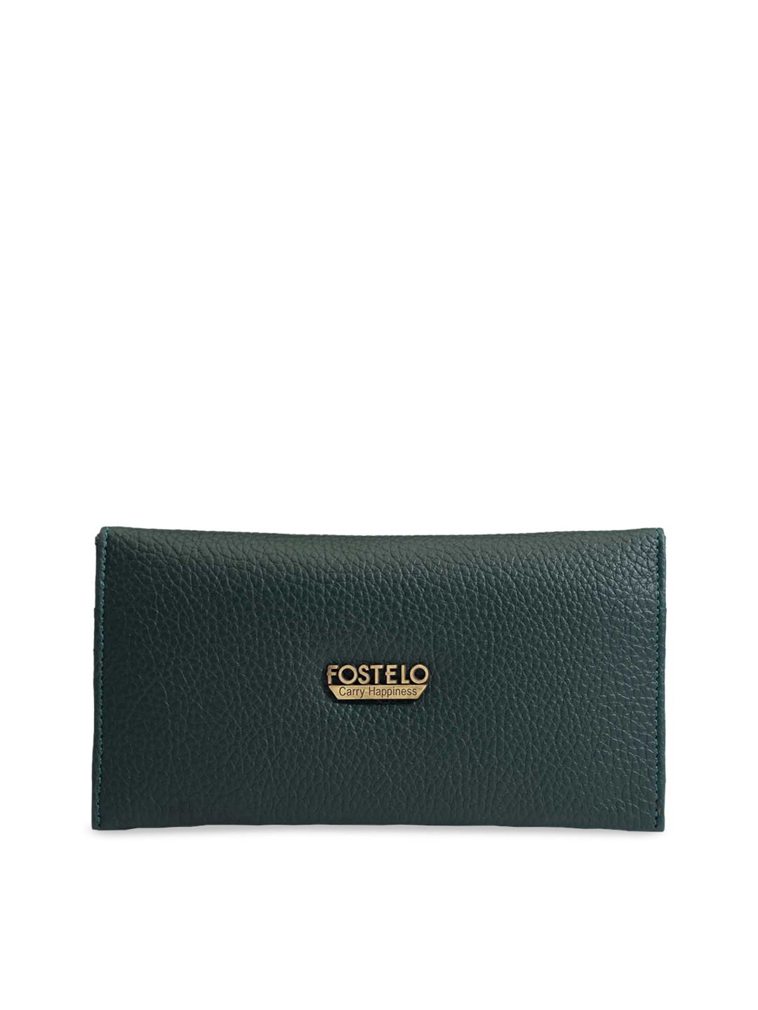 

Fostelo Green Solid Clutch