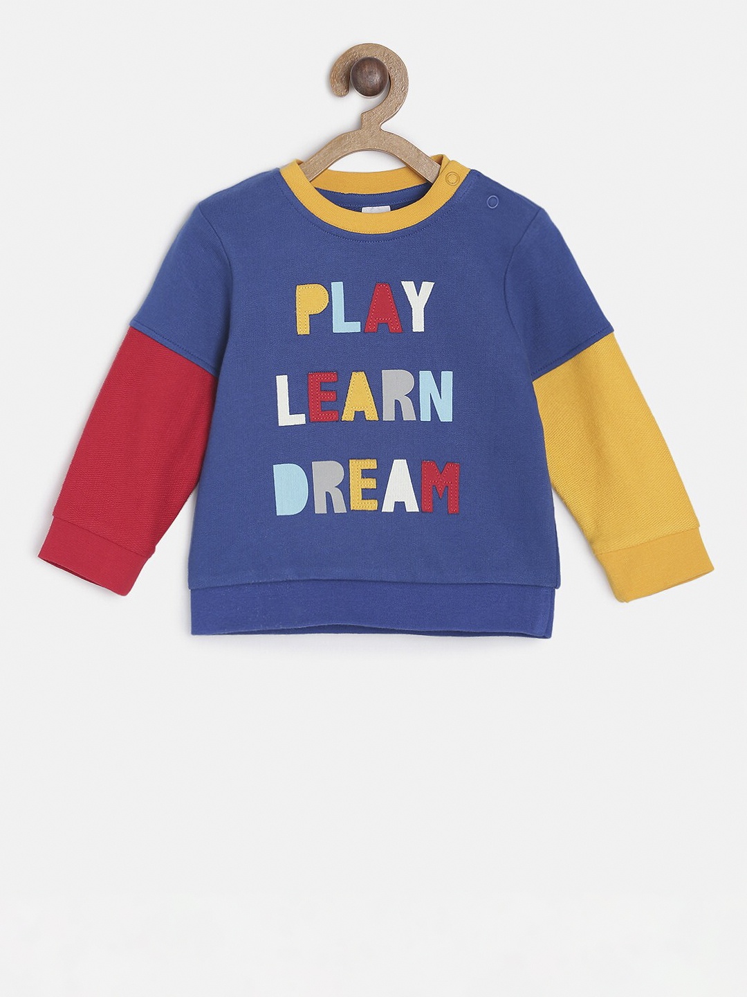 

MINI KLUB Boys Multicoloured Printed Sweatshirt, Multi