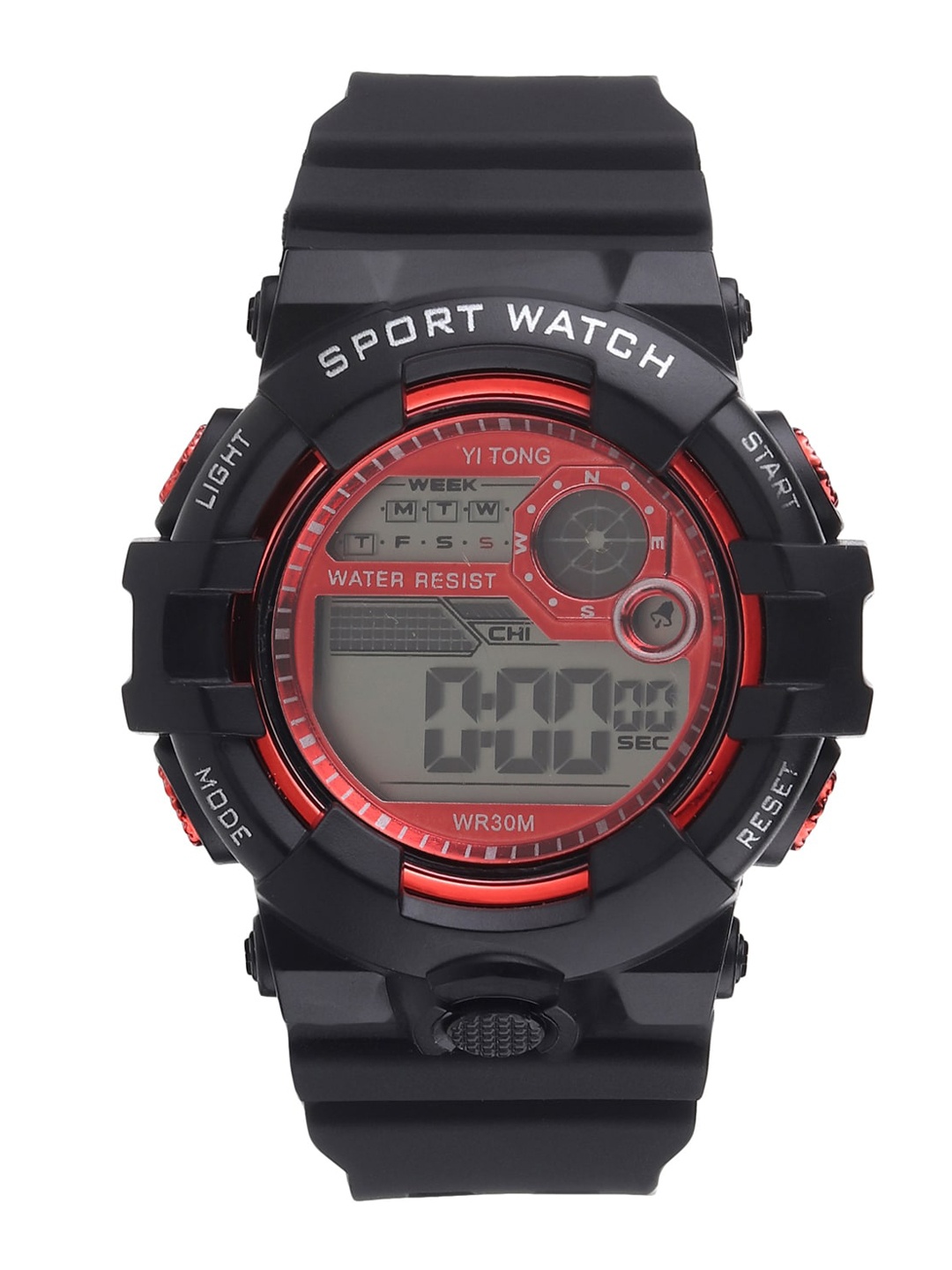 

Fantasy World Unisex Kids Red Digital Watch FW-Sport Digital-F-RD