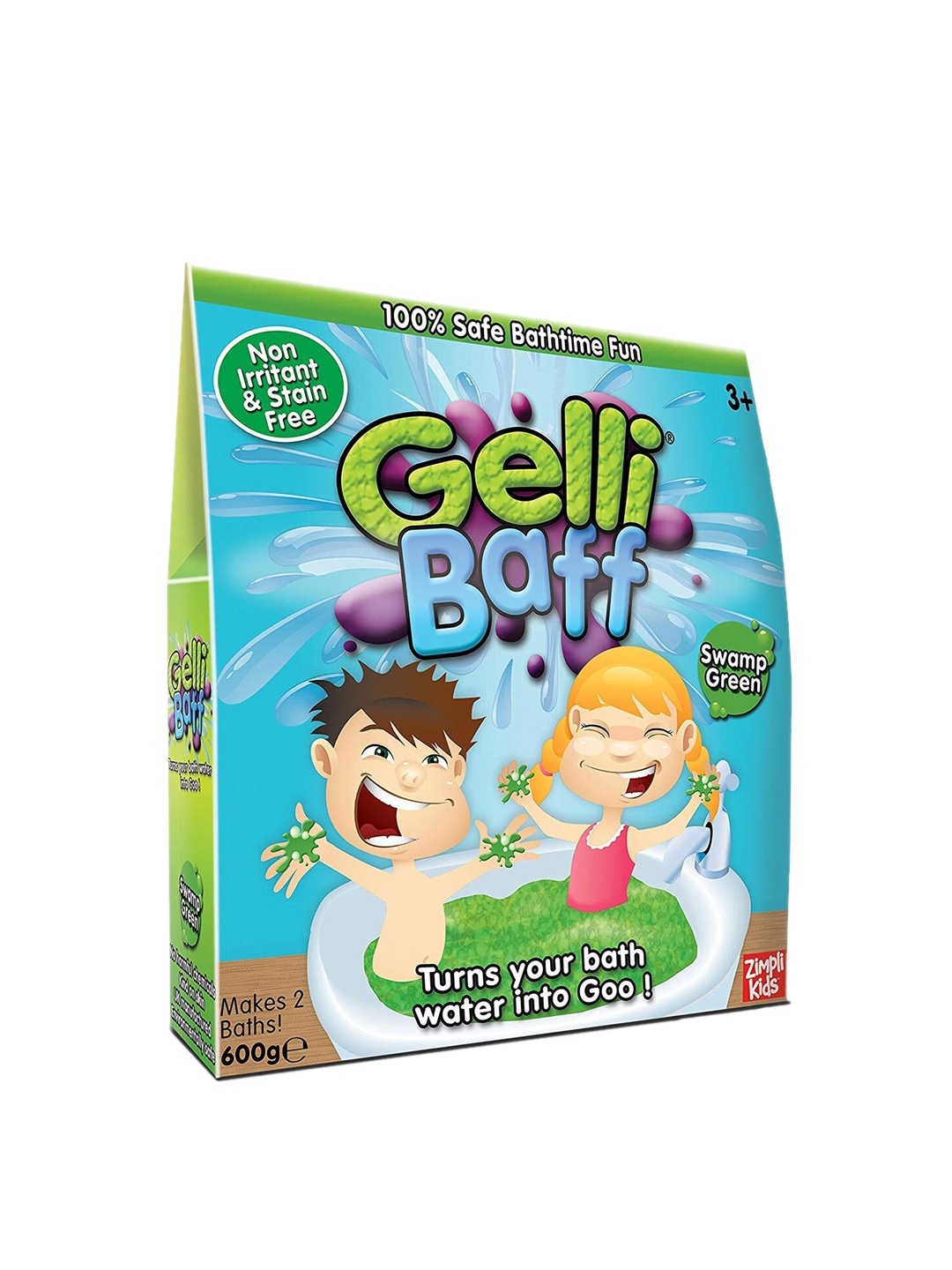 

Zimpli Kids Holi Special GELLI Baff 2 USE 600 g, Green