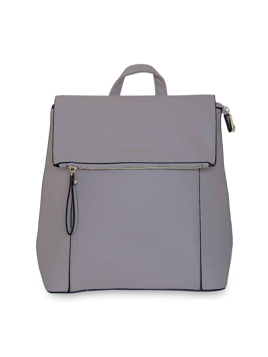 

GIORDANO Women Grey Solid Backpack