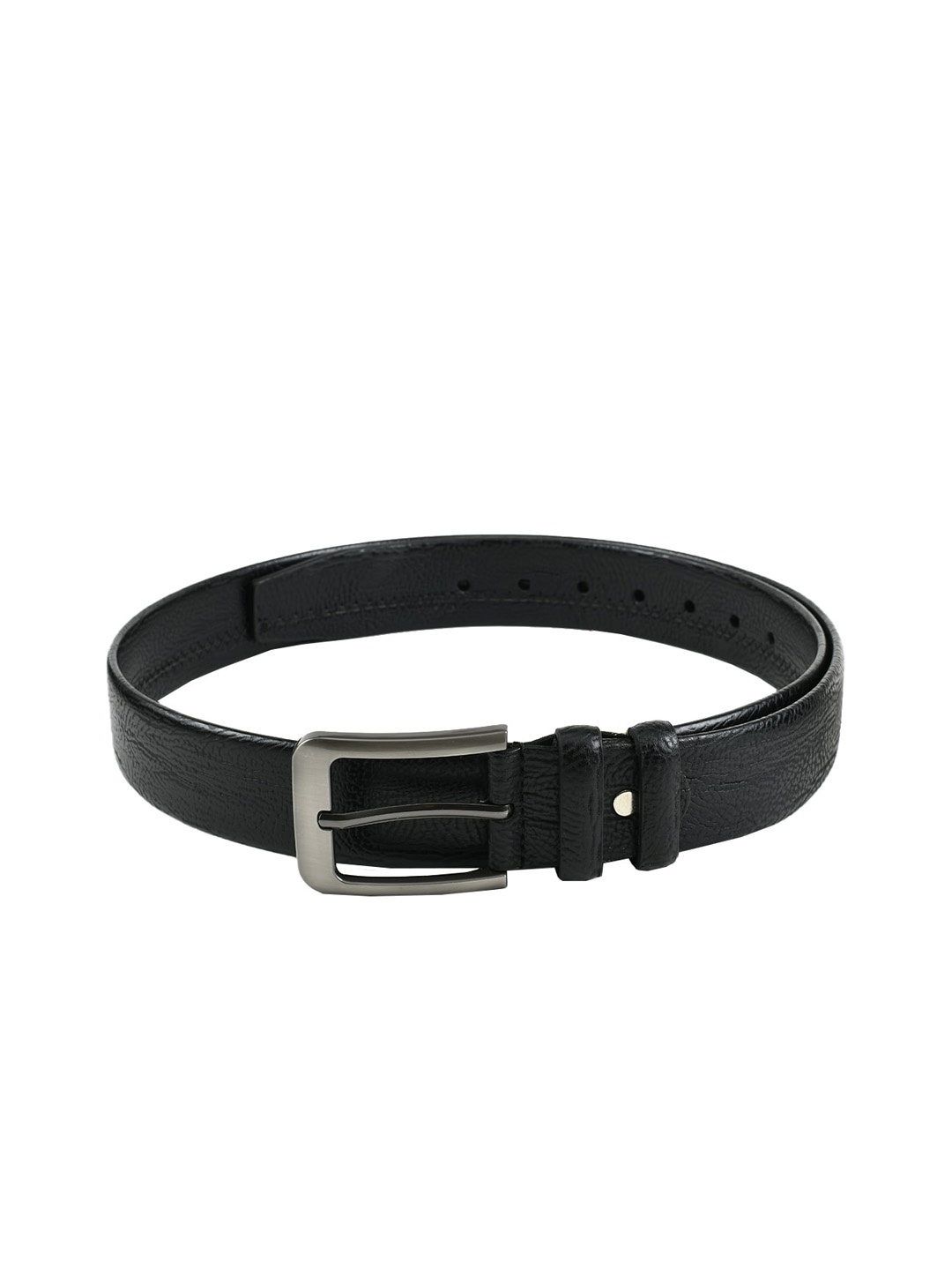 

WINSOME DEAL Men Black Solid Belt