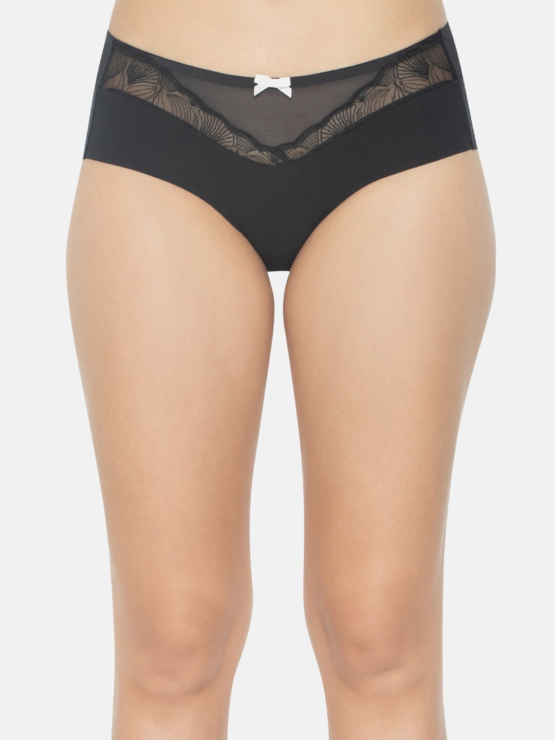 

Triumph My Candle Spotlight Modern Delicate Lace Hipster Brief, Black