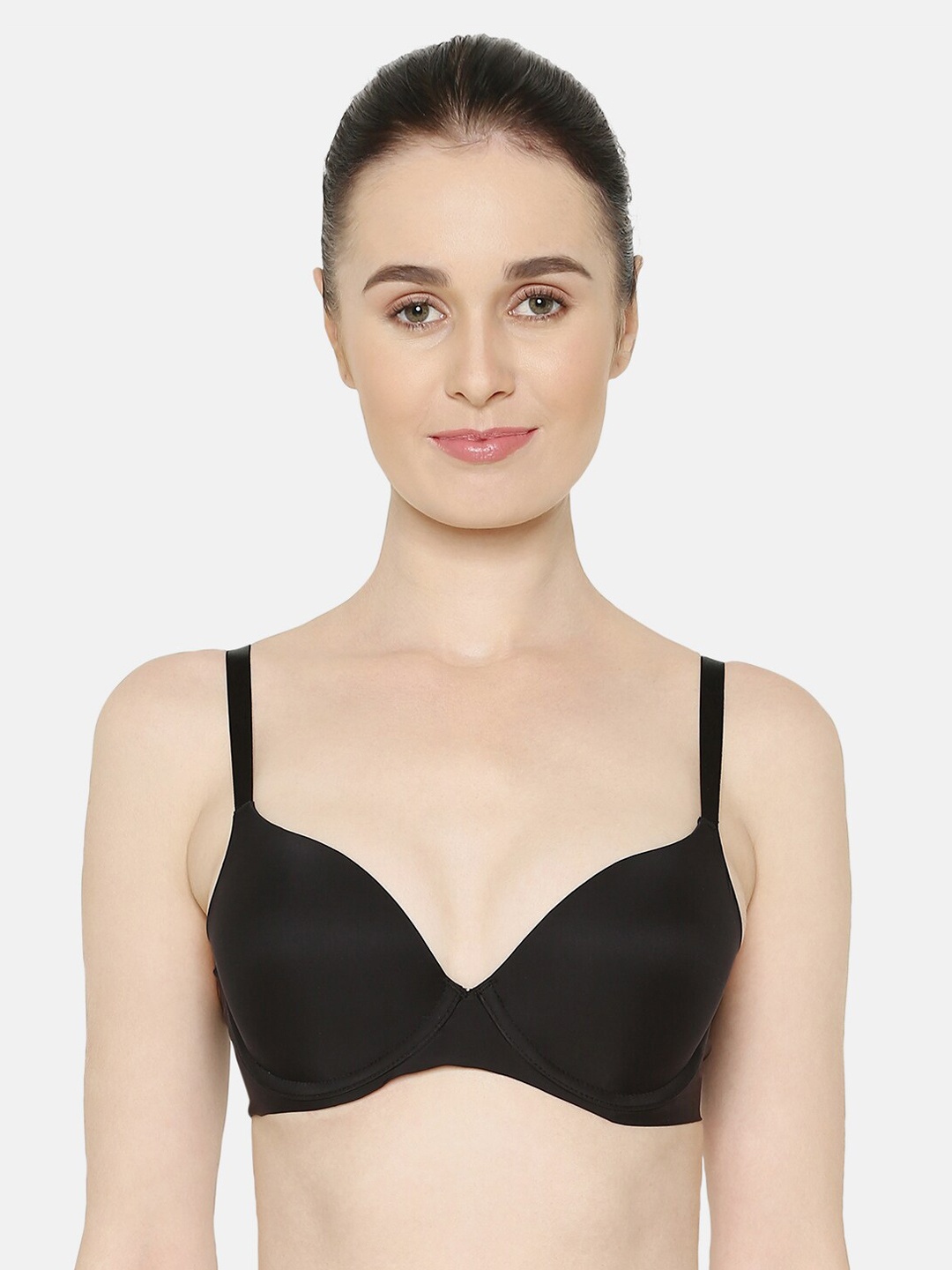 

Triumph Maximizer 154 Wired Comfortable Half Cup Body Make-up Push-Up Bra, Black