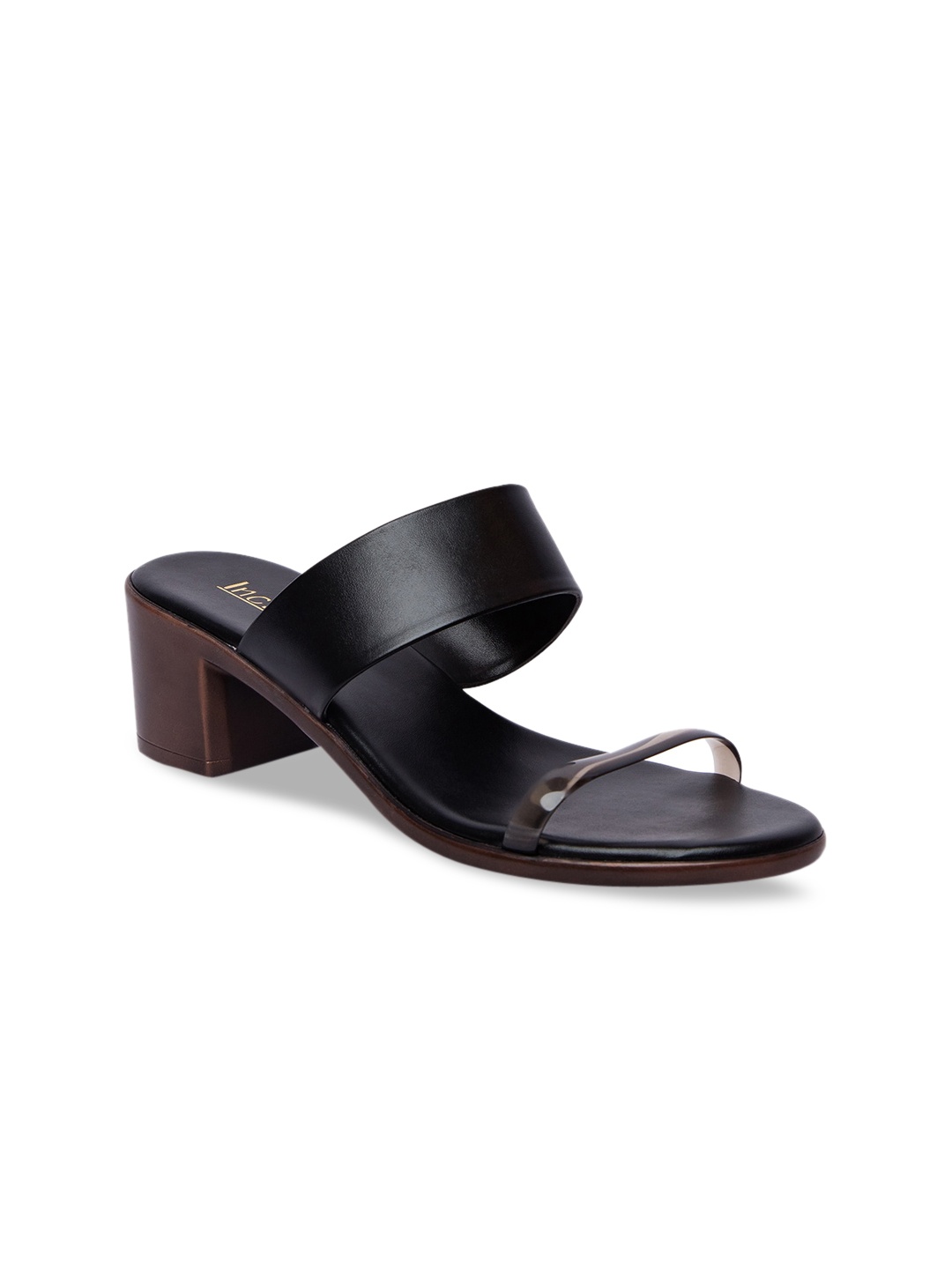 

Inc 5 Women Black Solid Block Heels