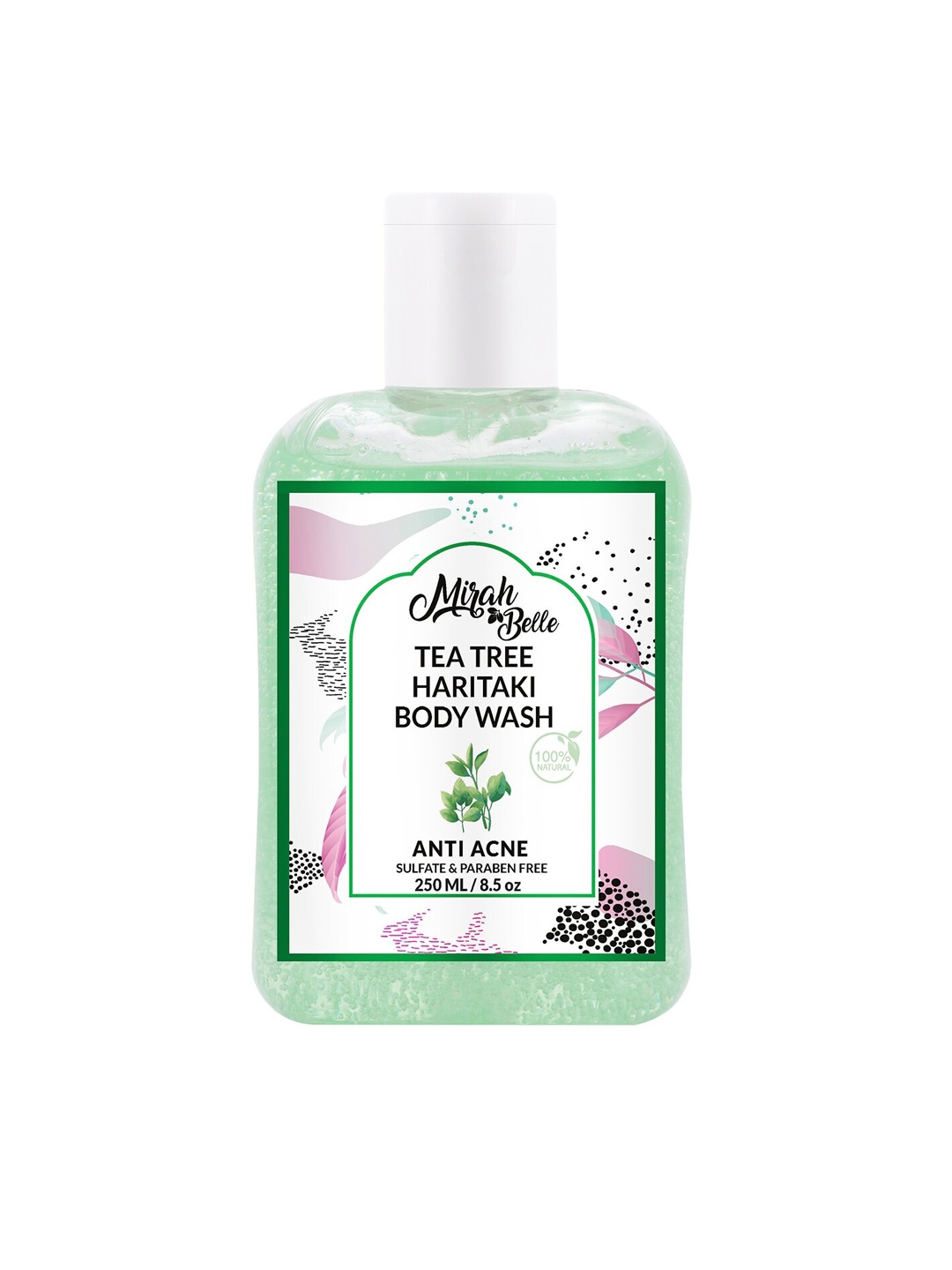 

Mirah Belle Tea Tree Anti Acne Body Wash - 250 ml, Green