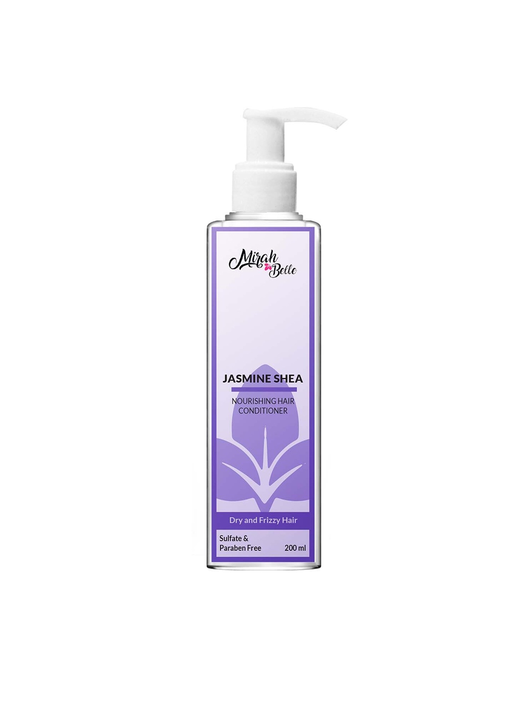 

Mirah Belle Jasmine Shea & Banana Hair Conditioner - 200 ml, Off white