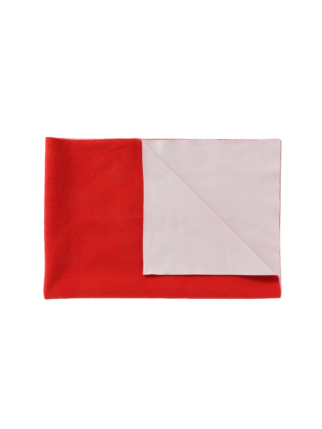 BUMZEE Kids Red Solid Mattress Protector