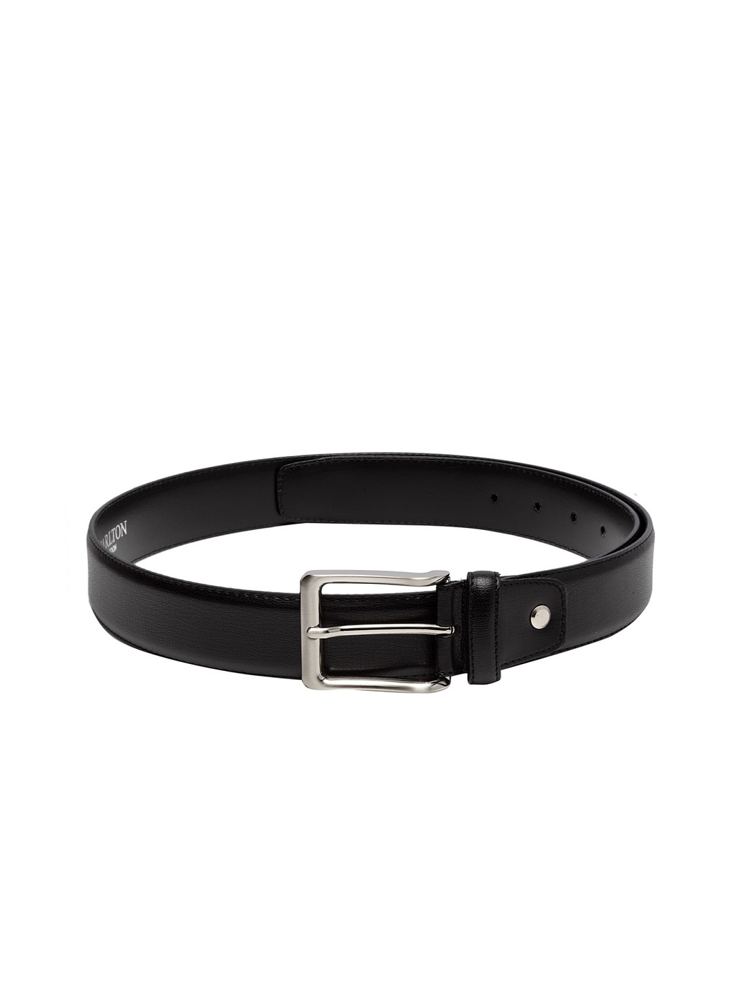 

Carlton London Men Black Slim Belt