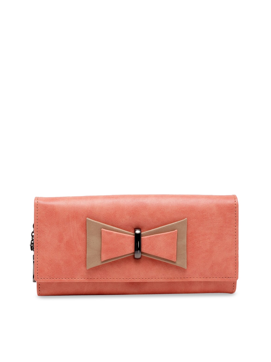 

Butterflies Women Orange Solid Two Fold Wallet