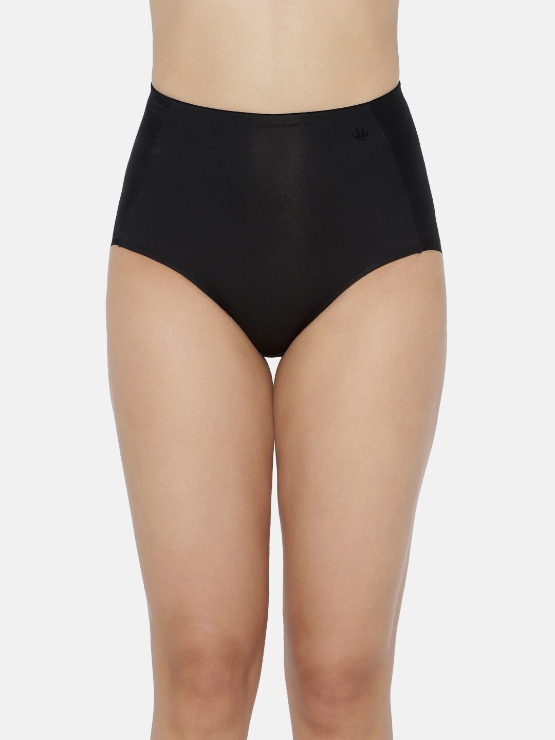 

Triumph Becca Extra Height Cotton High Waist Panty High Seamless Shaping Full Support Ultimate Shapewear, Black