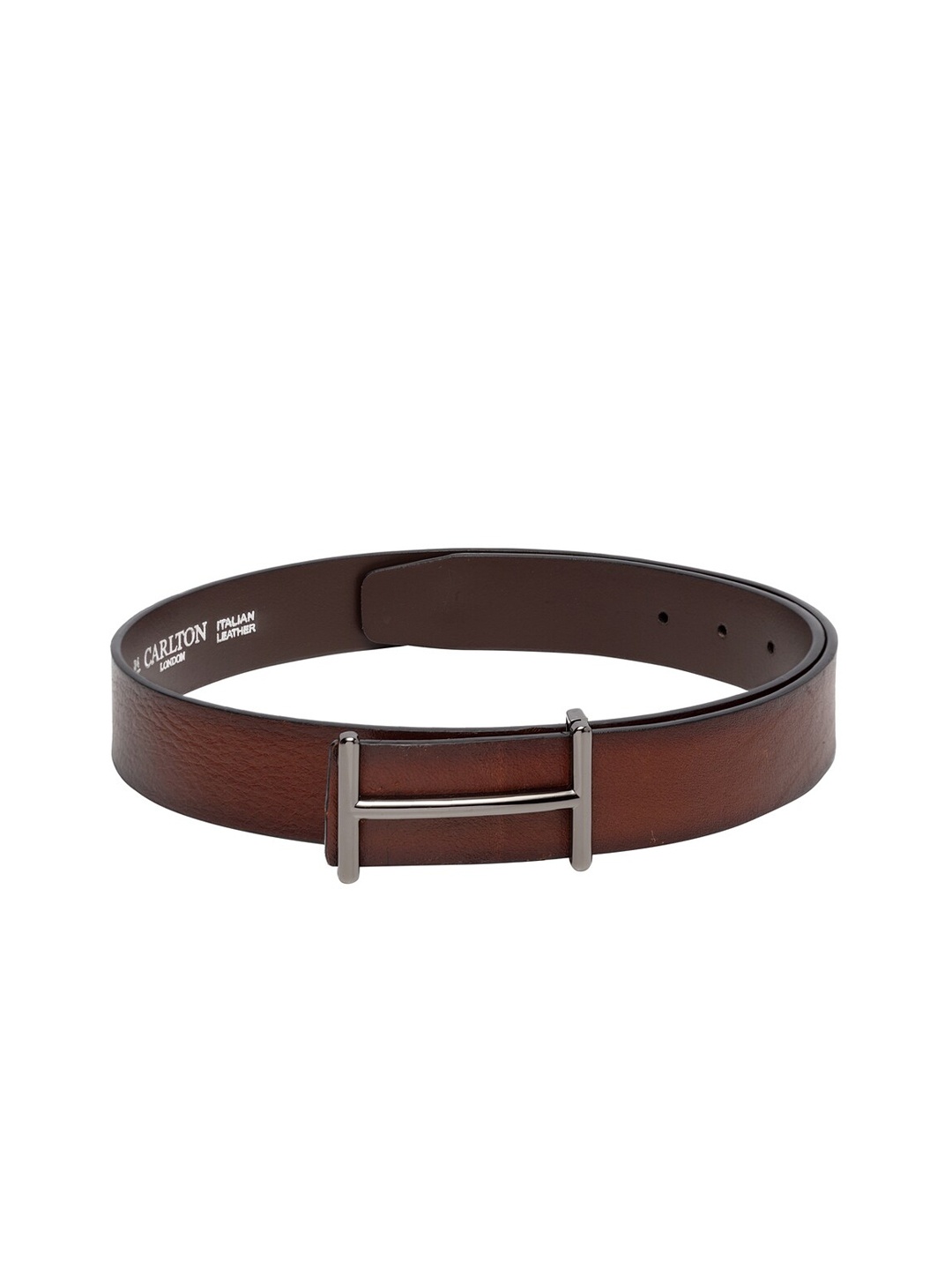 Carlton London Men Brown Solid Belt