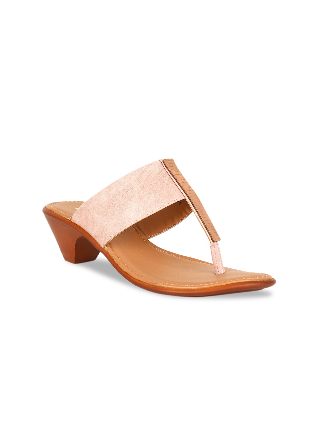 

Bata Women Pink Solid Block Heels