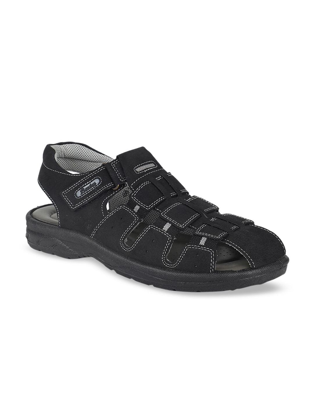 

Bata Men Black Fisherman Sandals