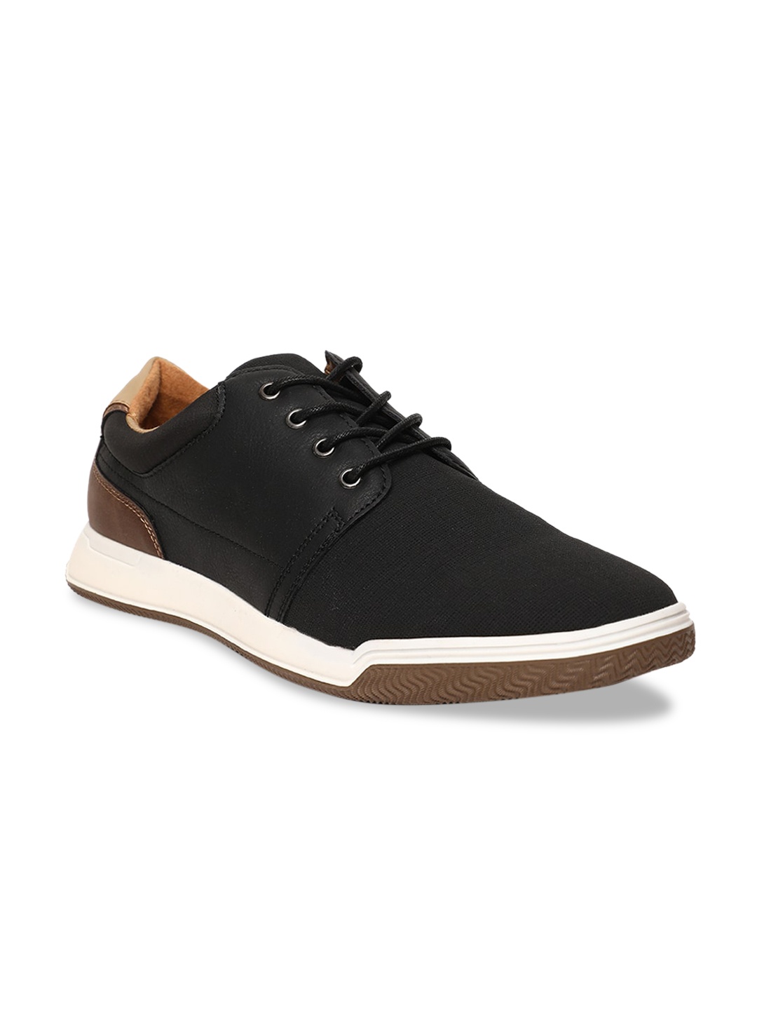 

Bata Men Black Sneakers
