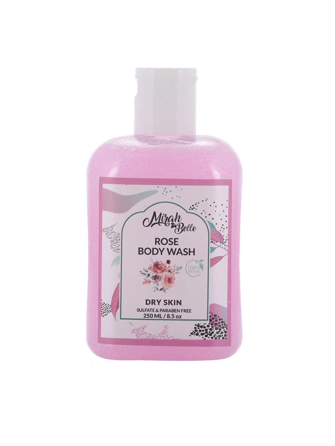 

Mirah Belle Rose Dry Skin Body Wash 250 ml, Pink