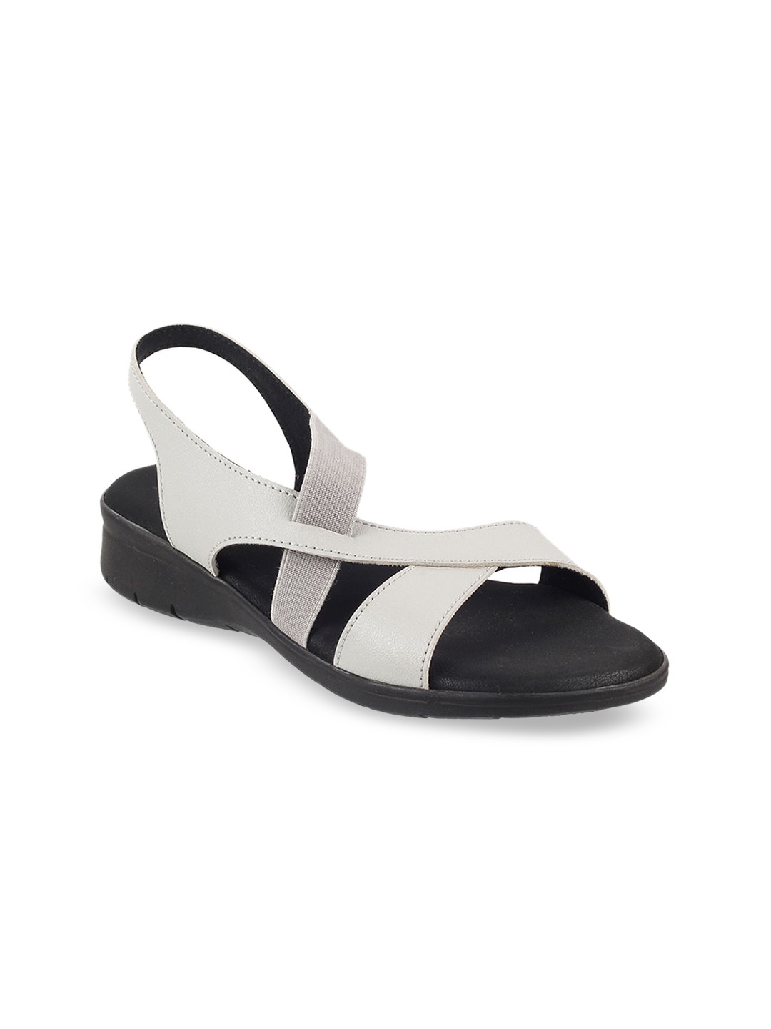 

Mochi Women Grey Solid Heels