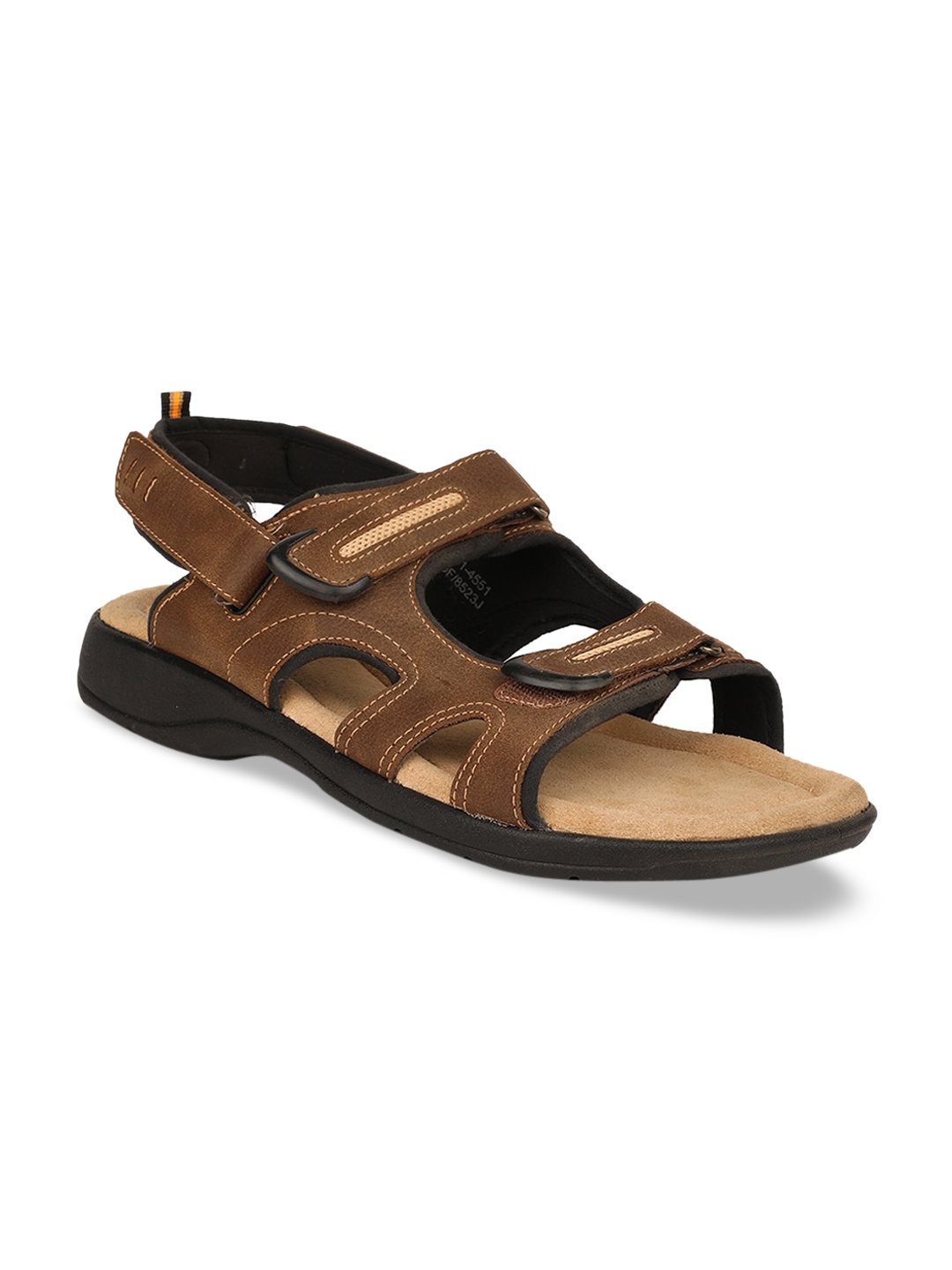 

Bata Men Brown Comfort Sandals
