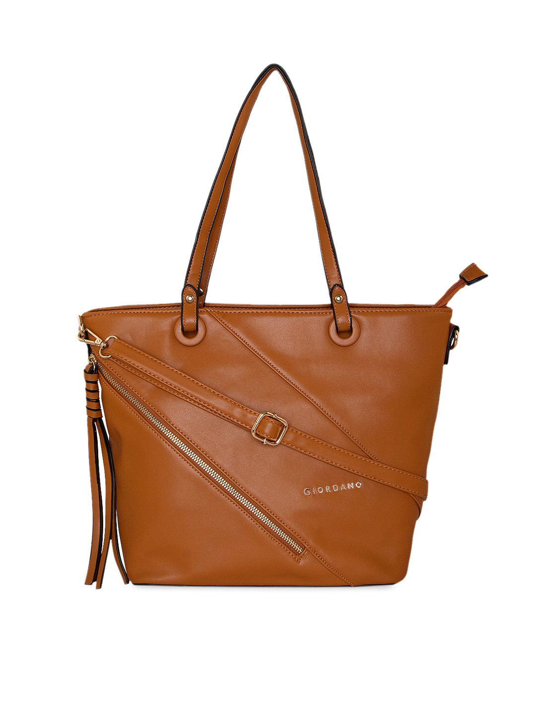 

GIORDANO Brown Solid Shoulder Bag