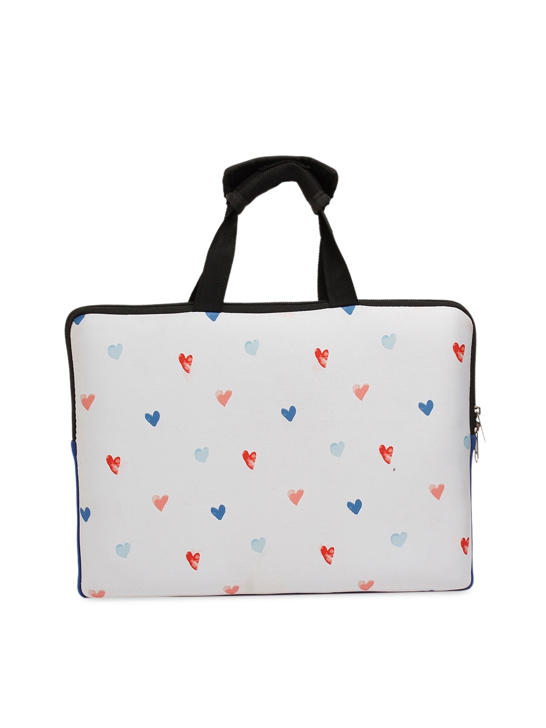 

Globus Women White & Pink Colourblocked Laptop Bag