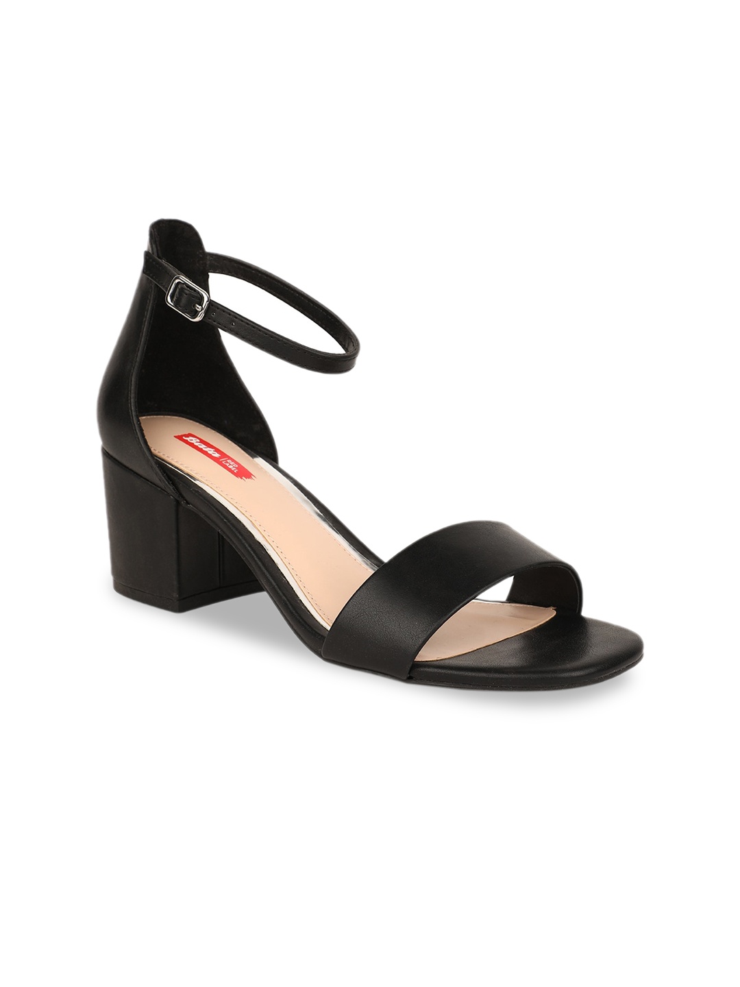 

Bata Women Black Solid Heels