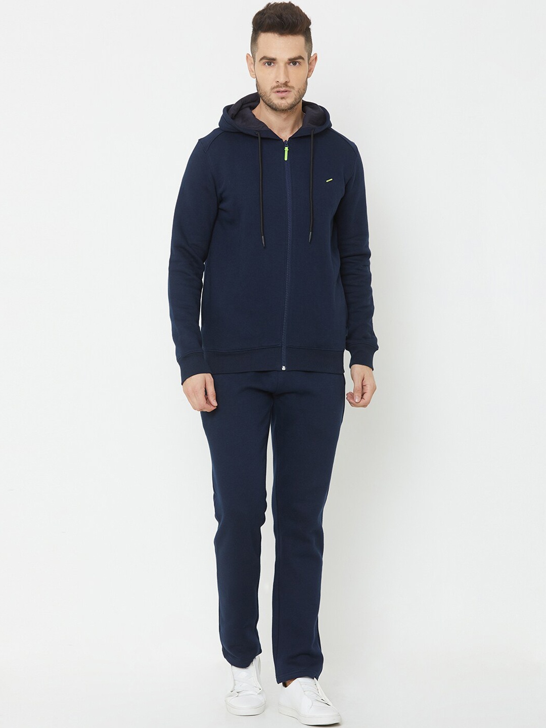 

Sweet Dreams Men Navy Blue Solid Tracksuit