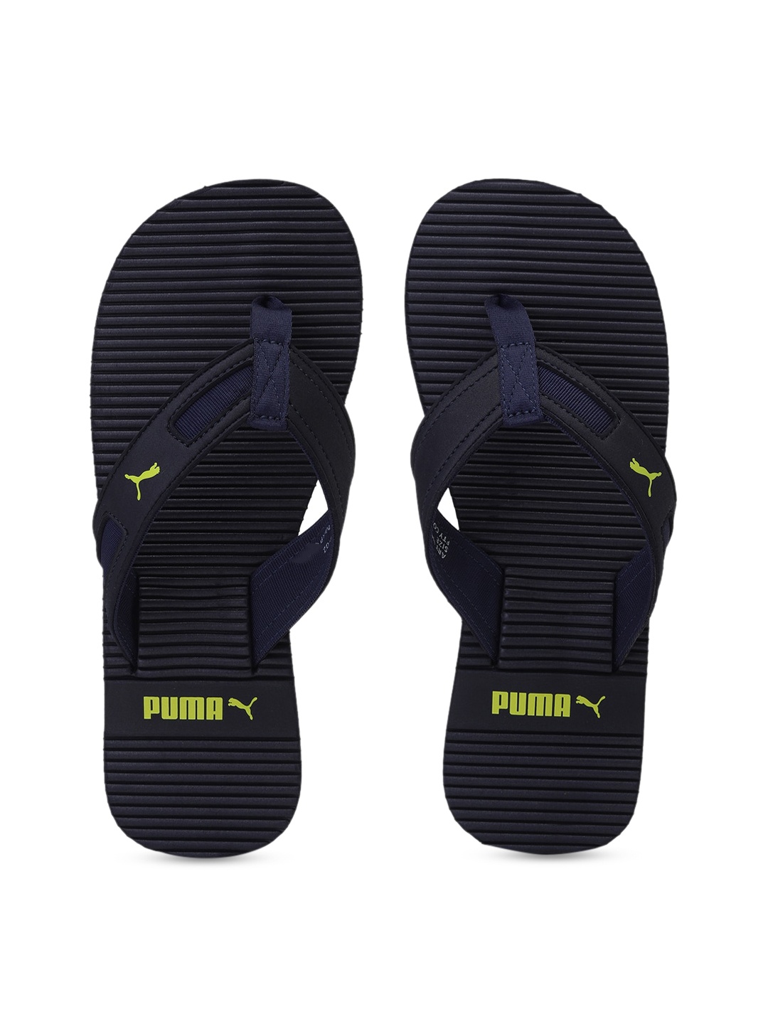 

Puma Men Blue Solid Thong Flip-Flops