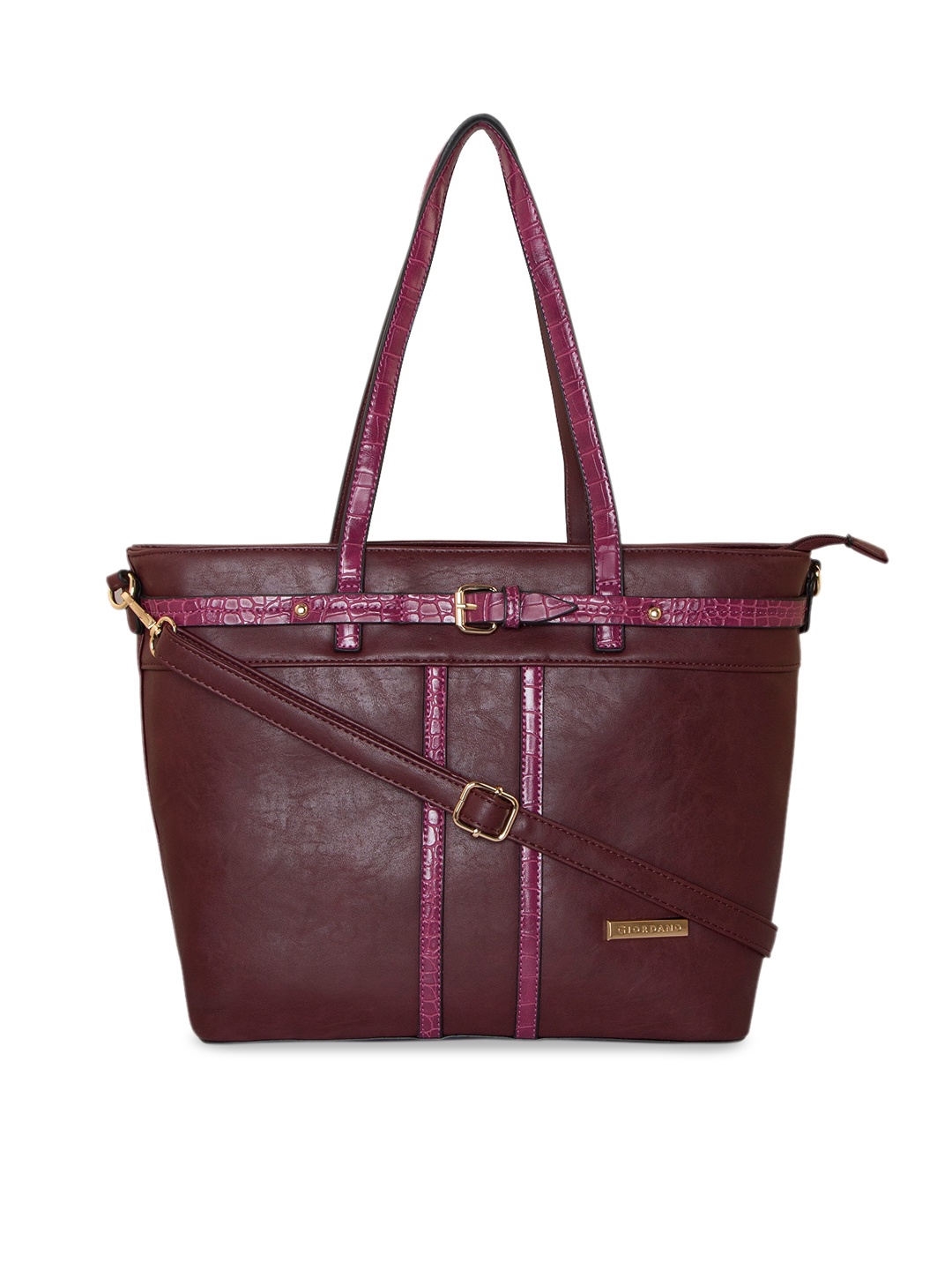 

GIORDANO Burgundy Solid Shoulder Bag