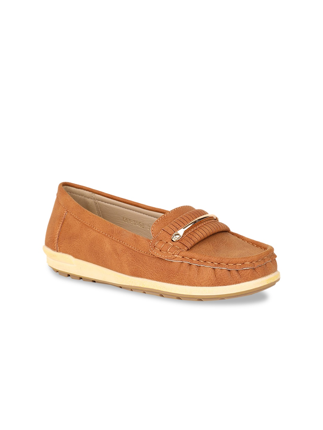 

Bata Women Tan Brown Loafers