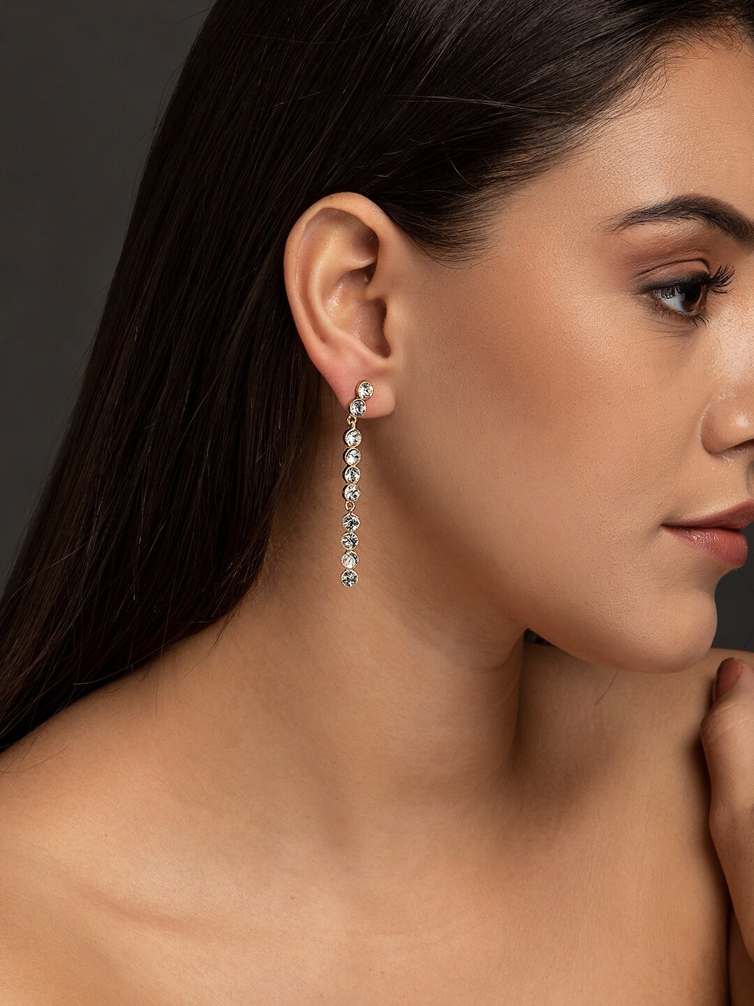 

DIVA WALK EXCLUSIVE Gold-Plated Contemporary Drop Earrings