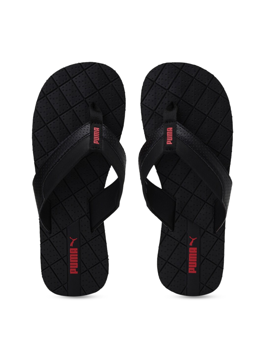 

Puma Men Black Solid Thong Flip-Flops