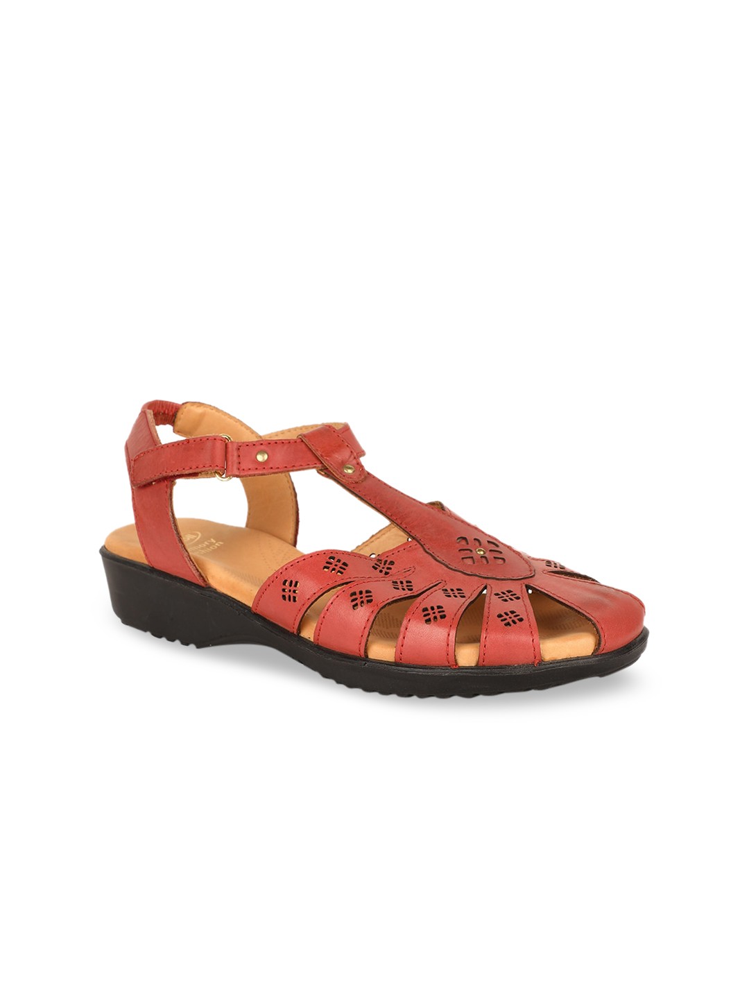 

Scholl Women Red Solid Sandals