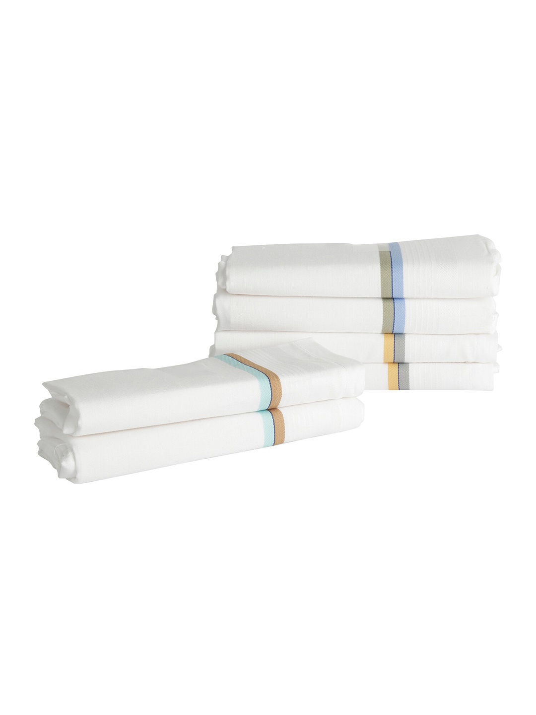 

Alvaro Castagnino Men Pack Of 6 White Handkerchief Gift Set