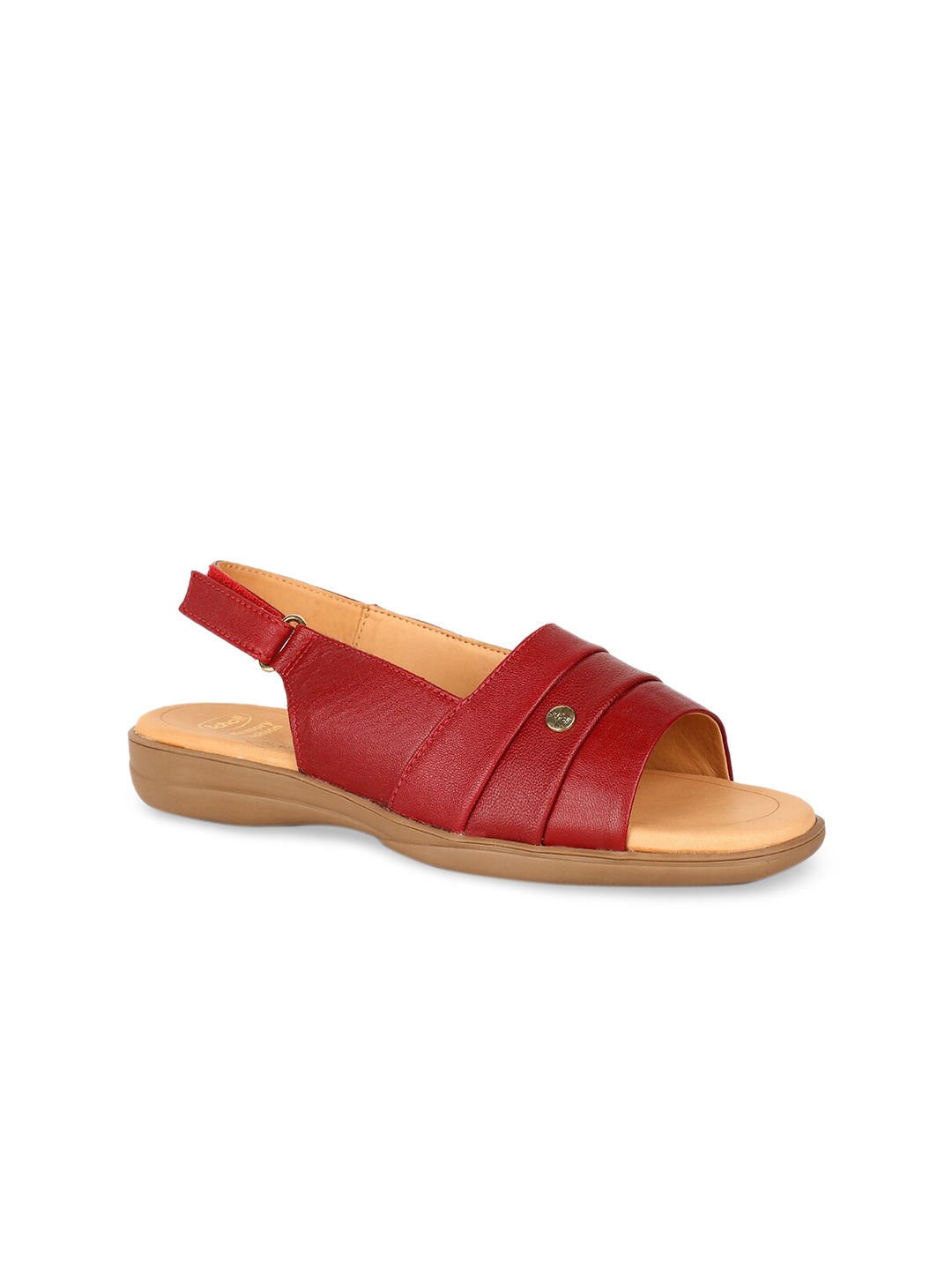 

Scholl Women Red Solid Sandals