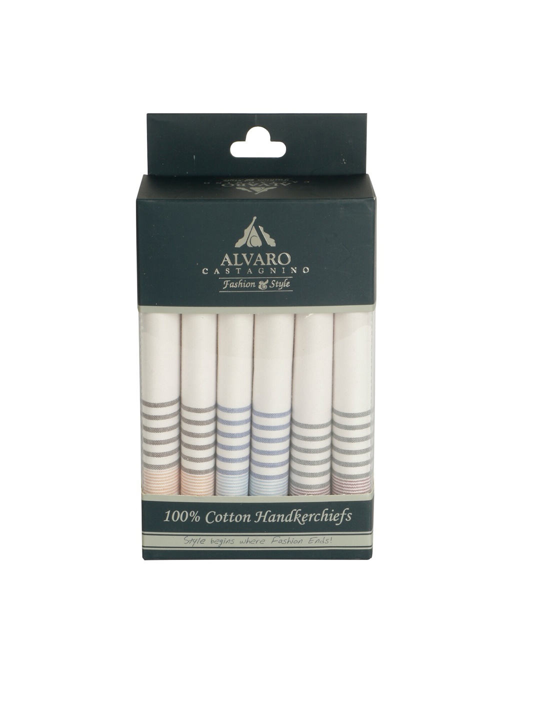 

Alvaro Castagnino Men Pack Of 6 Off-White Accessory Gift Set