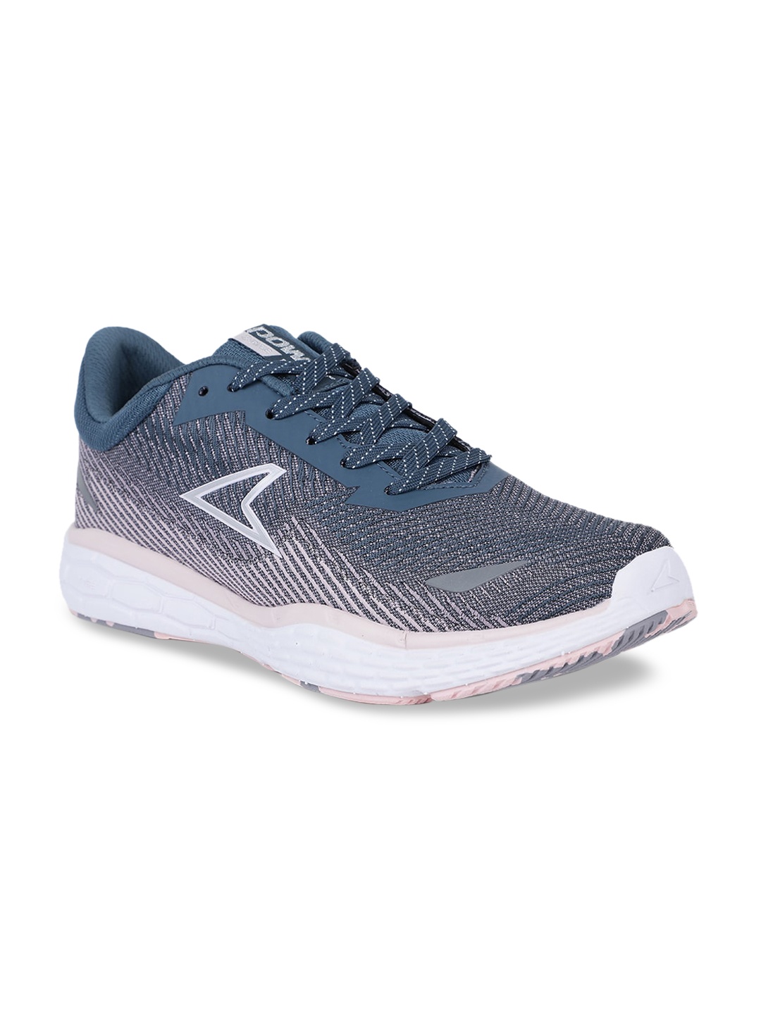 

Power Women Grey Textile Running Shoes