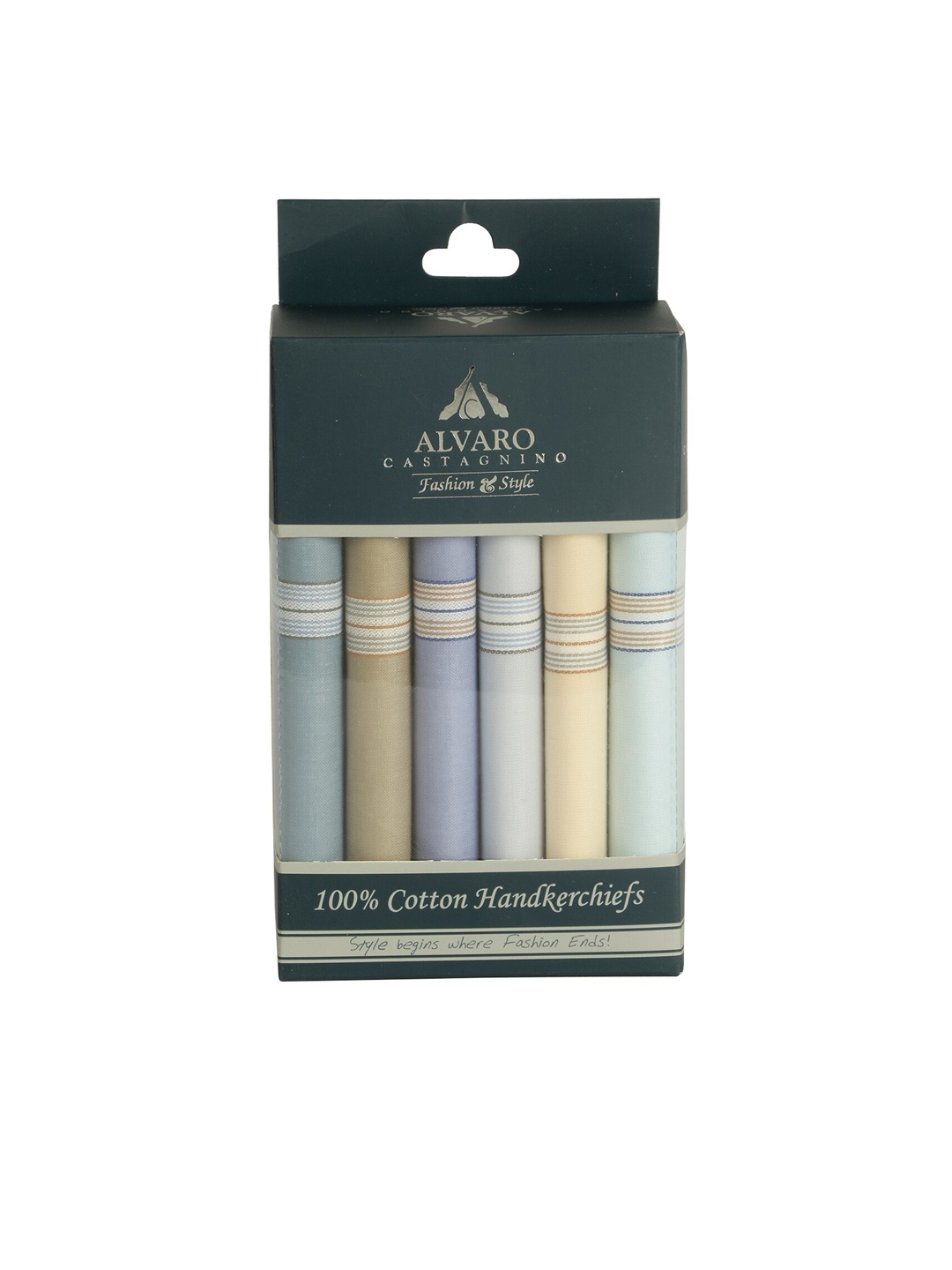 

Alvaro Castagnino Men Pack Of 6 Accessory Gift Set, Yellow