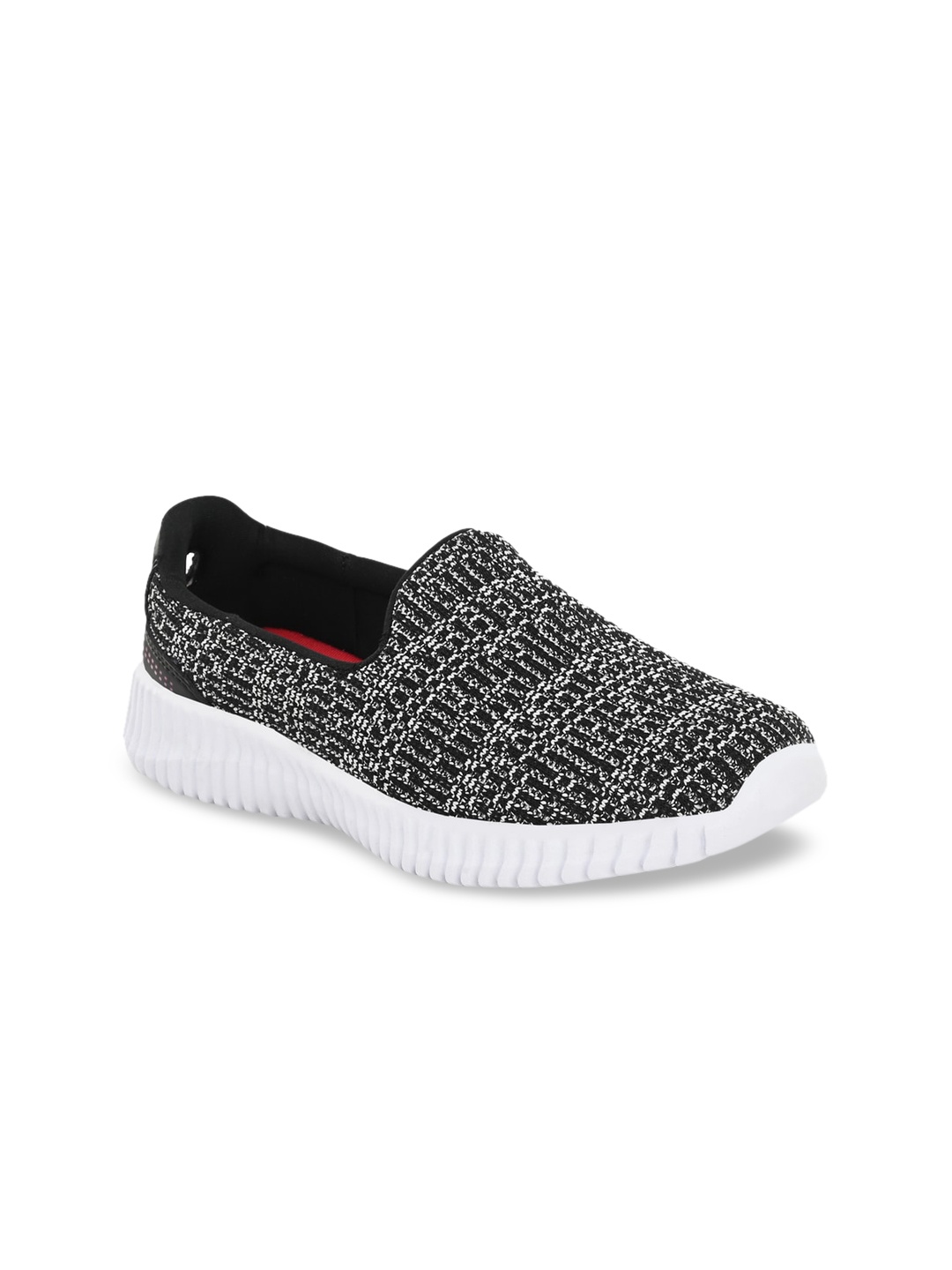 

Yuuki Women Black Mesh Walking Shoes
