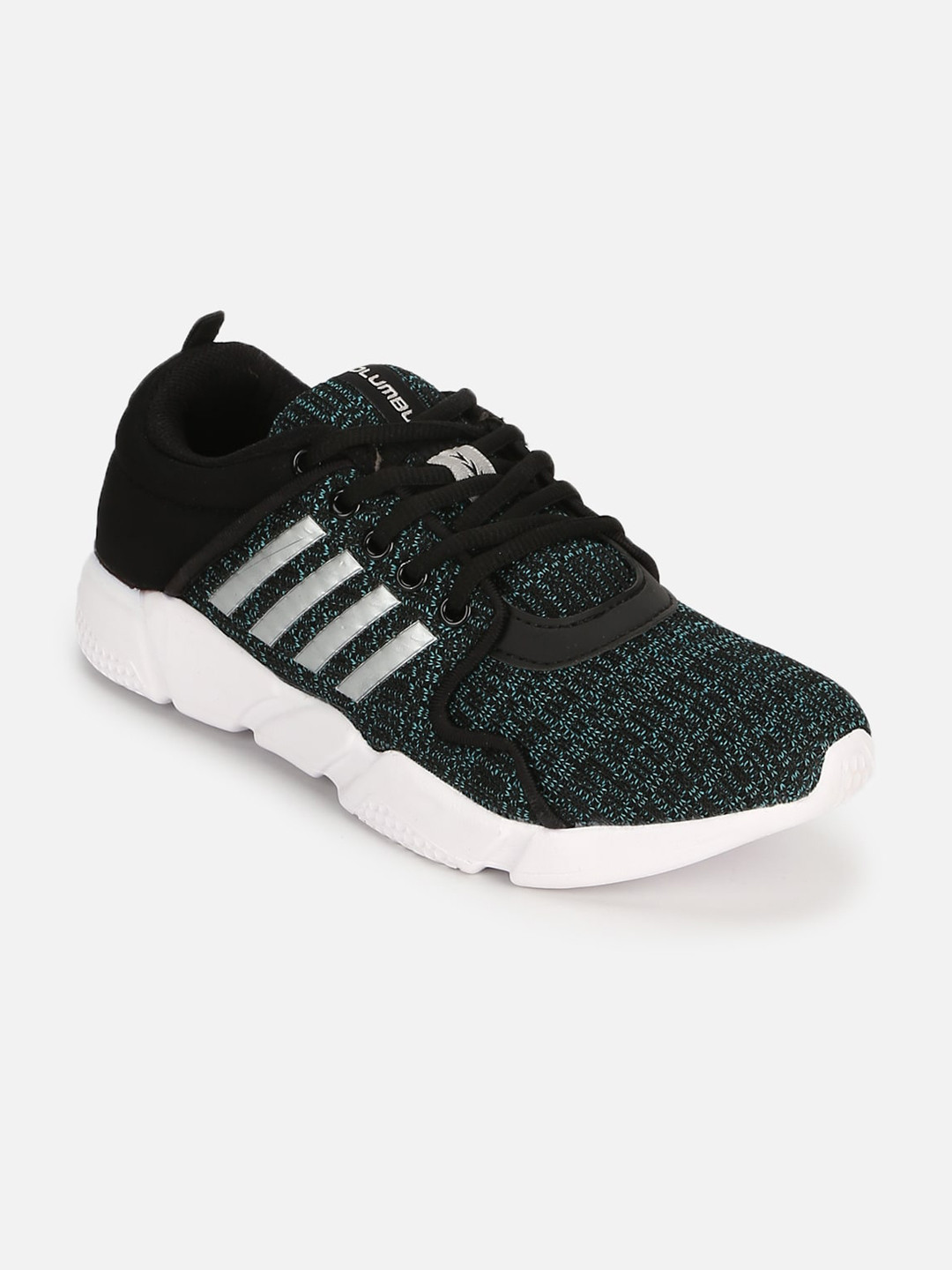 

Columbus Men Green Mesh Running Shoes