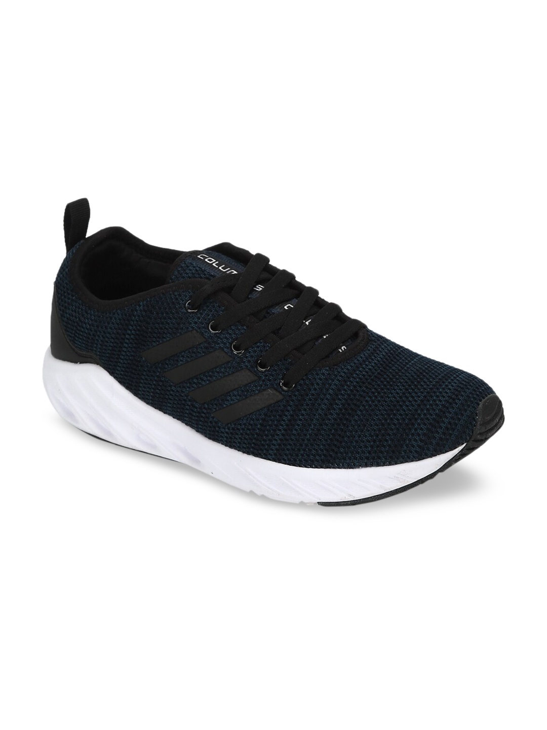 

Columbus Men Navy Blue Mesh Running Shoes