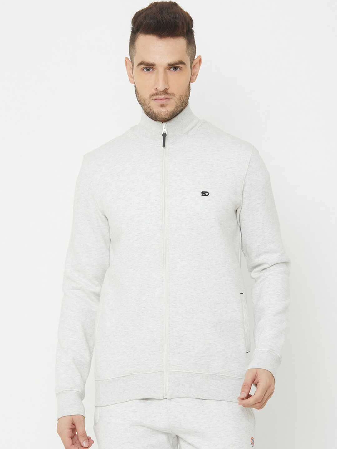 

Sweet Dreams Men White Solid Sweatshirt