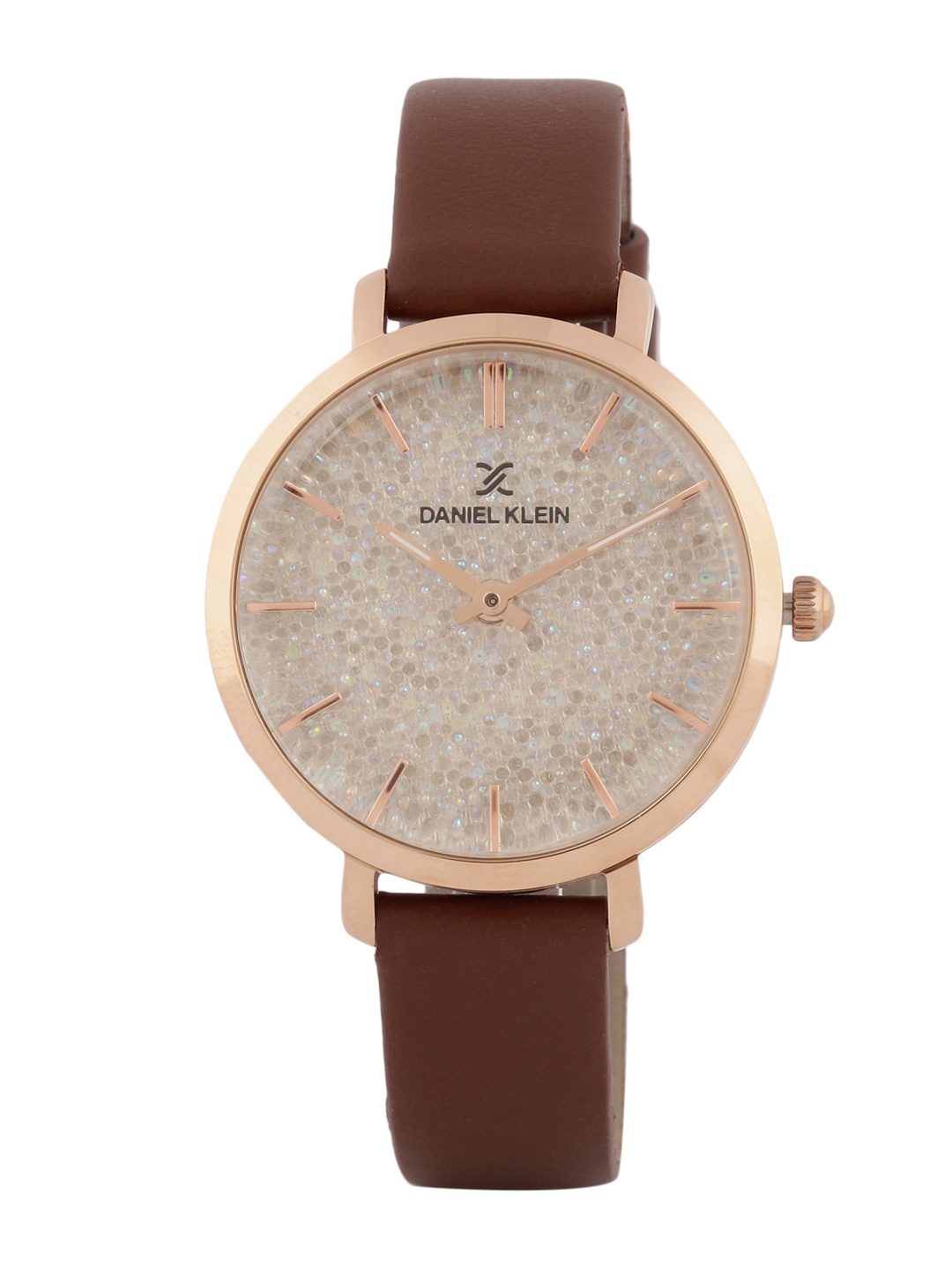 Daniel Klein Women Rose Gold-Toned Analogue Watch DK.1.12512-2