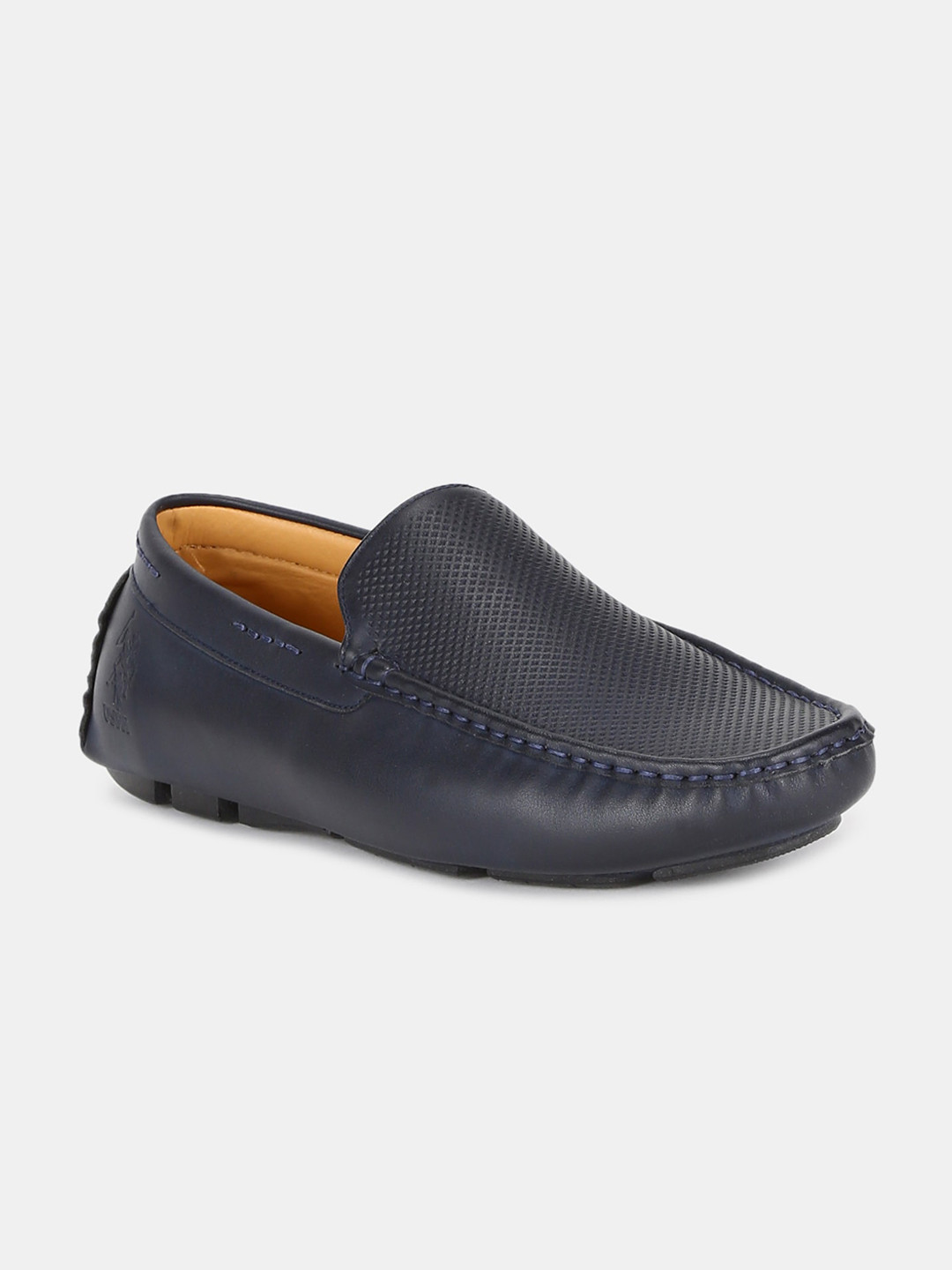 

U.S. Polo Assn. Men Navy Blue Driving Shoes